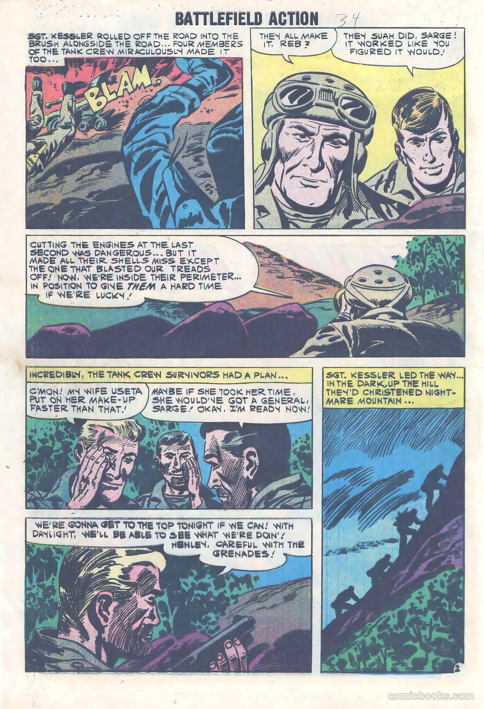 Battlefield Action #34 (1961) — page 4 of 36