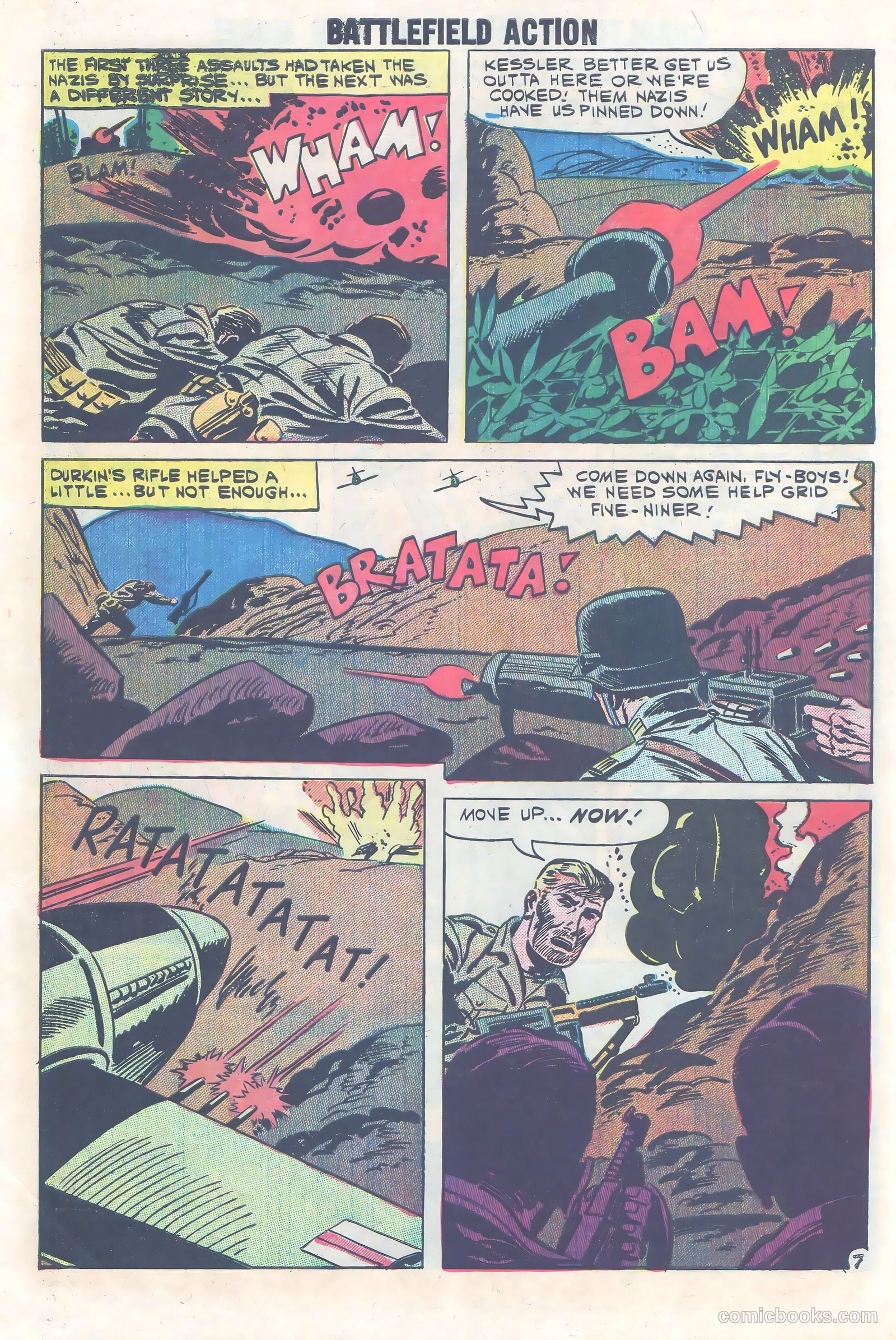 Battlefield Action #34 (1961) — page 10 of 36