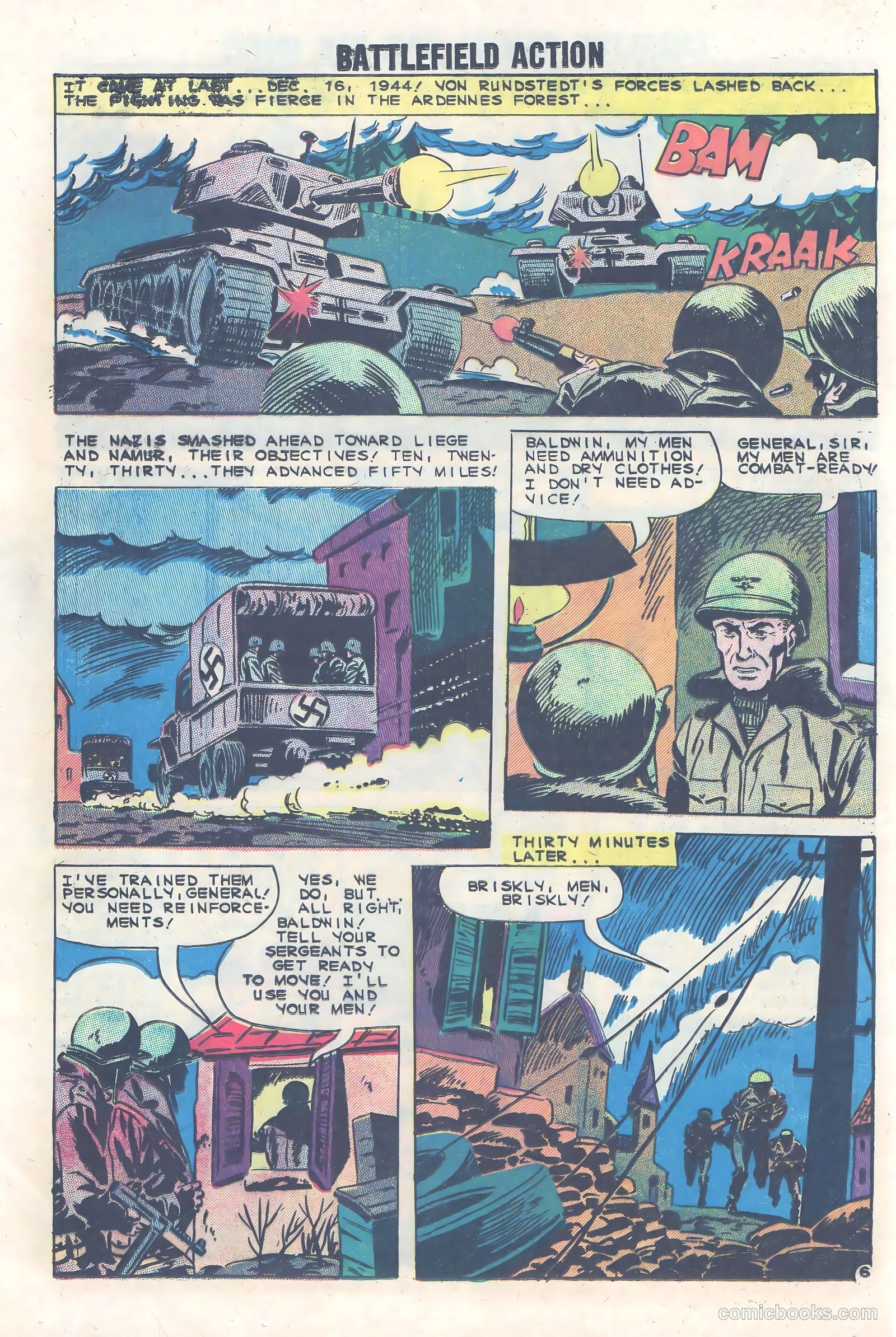 Battlefield Action #34 (1961) — page 20 of 36