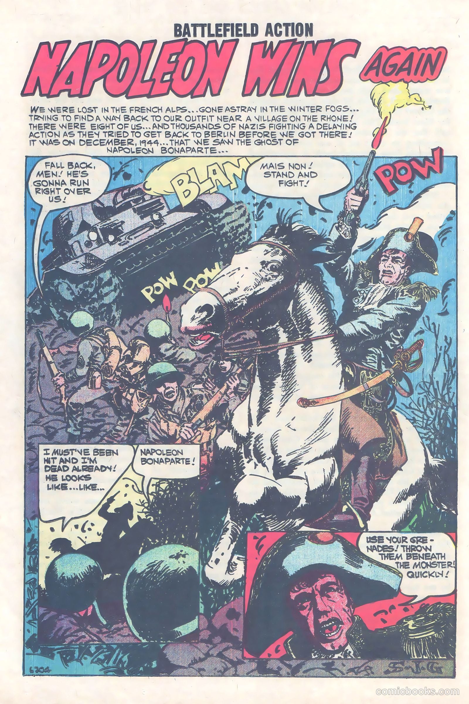 Battlefield Action #34 (1961) — page 26 of 36