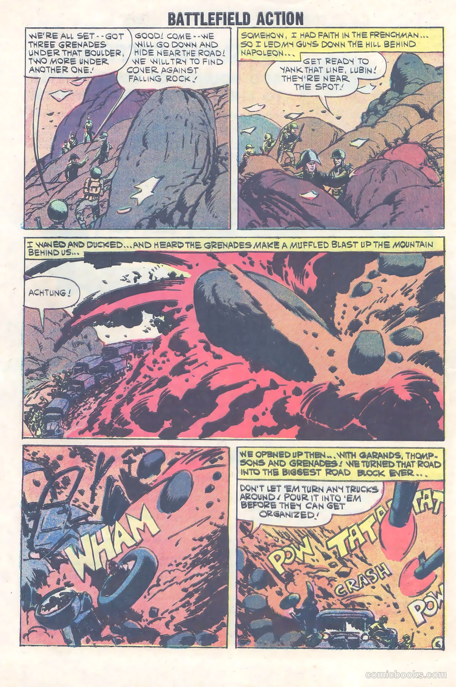 Battlefield Action #34 (1961) — page 32 of 36