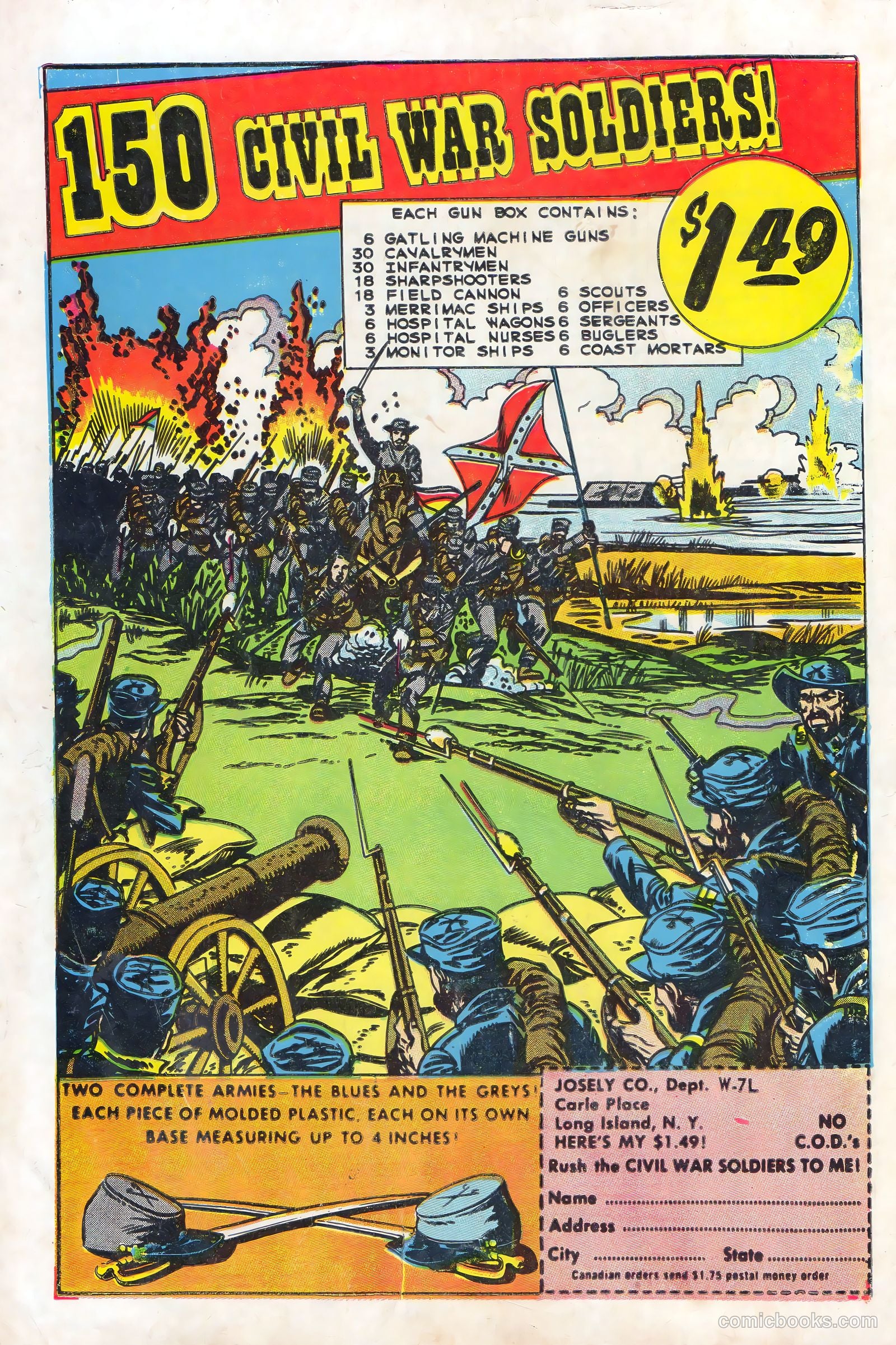 Battlefield Action #34 (1961) — page 36 of 36