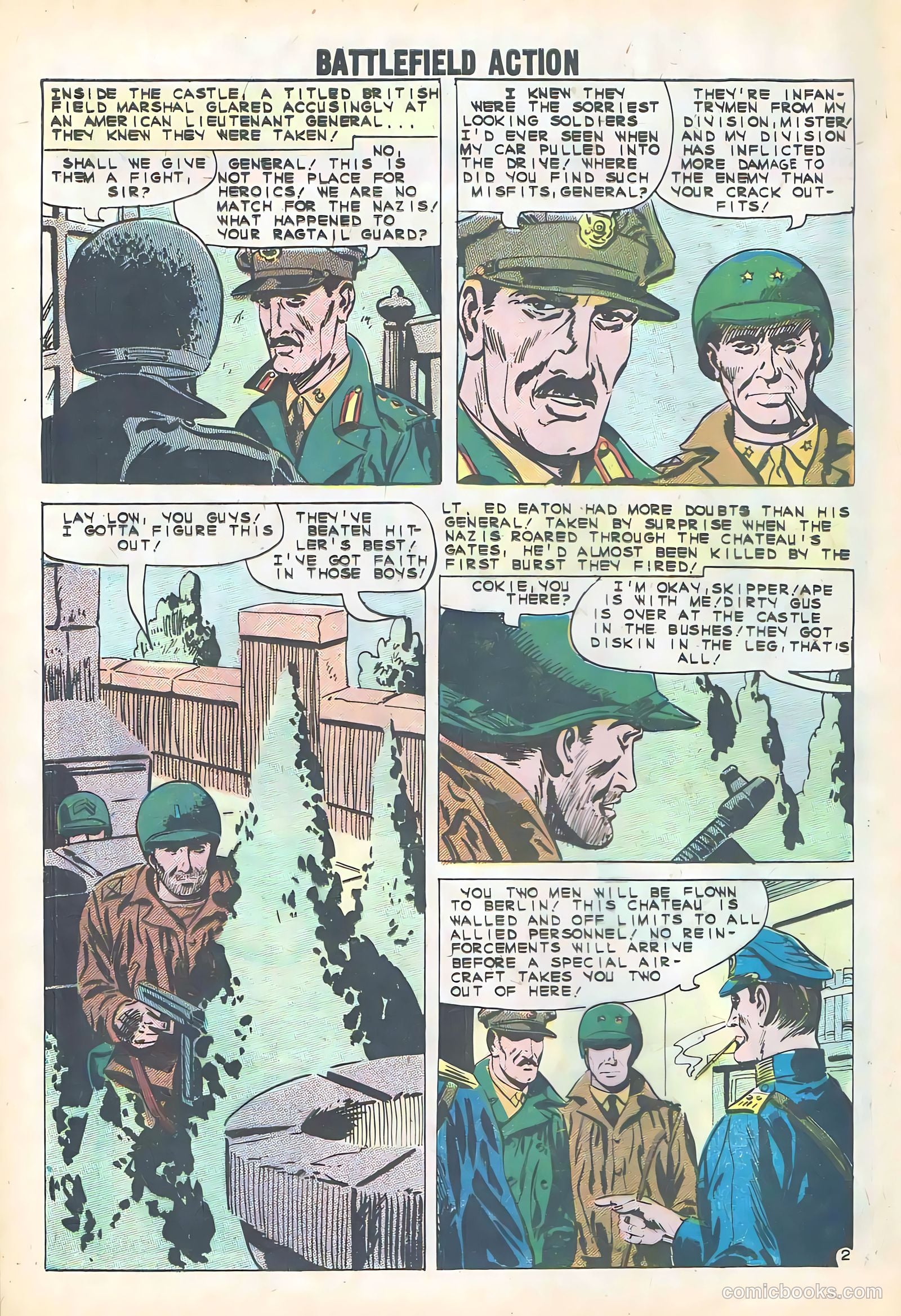 Battlefield Action #35 (1961) — page 4 of 36