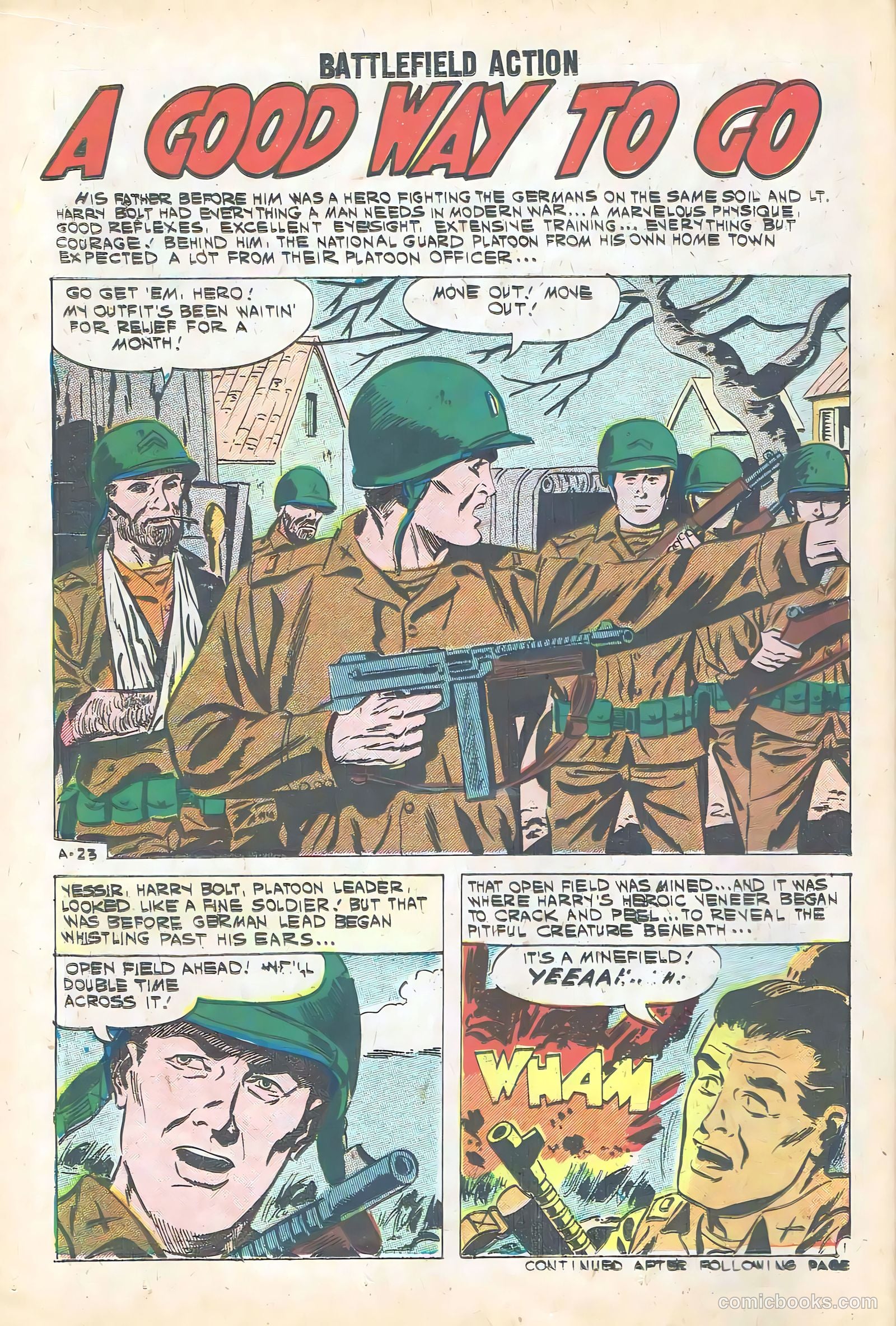 Battlefield Action #35 (1961) — page 14 of 36