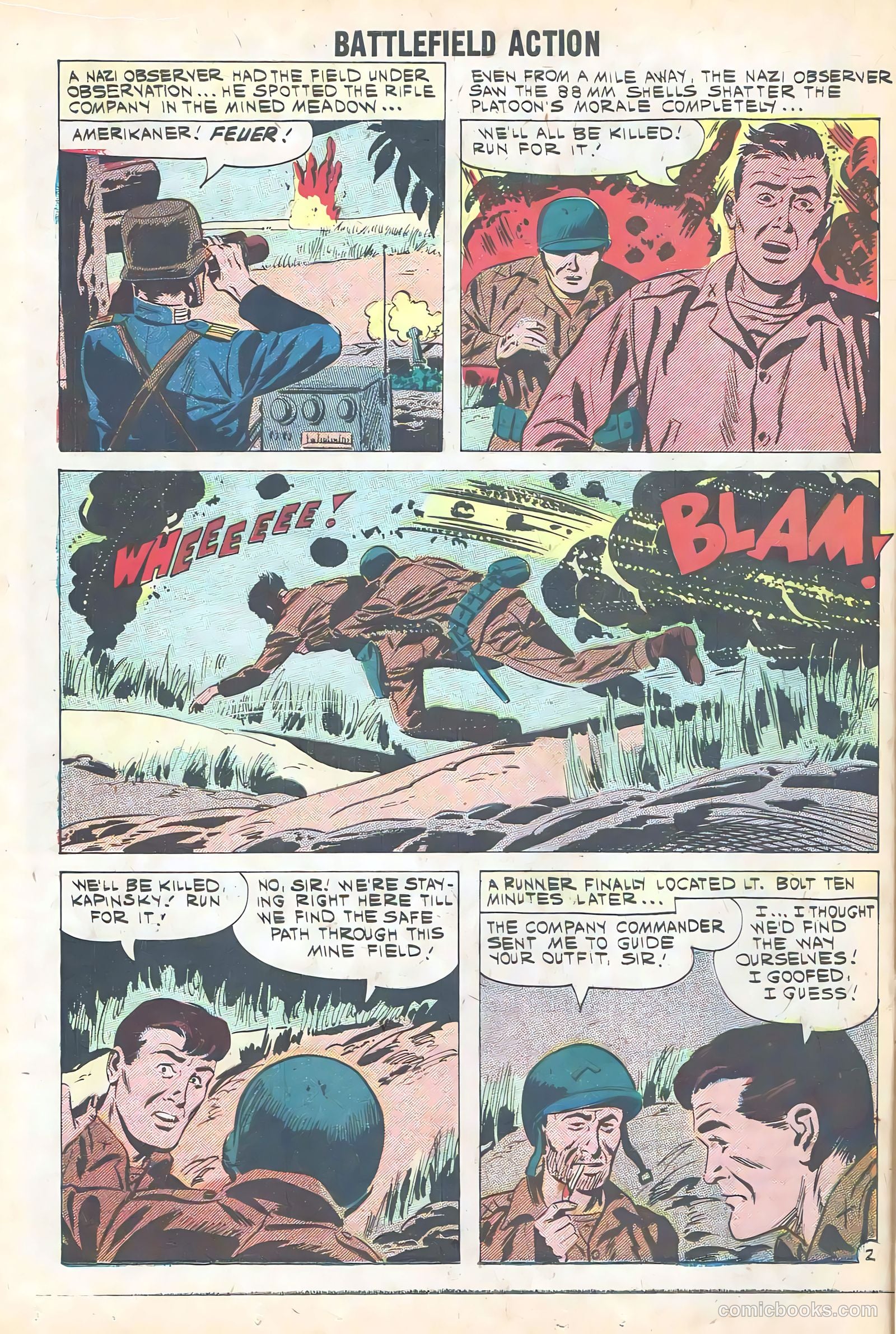 Battlefield Action #35 (1961) — page 16 of 36