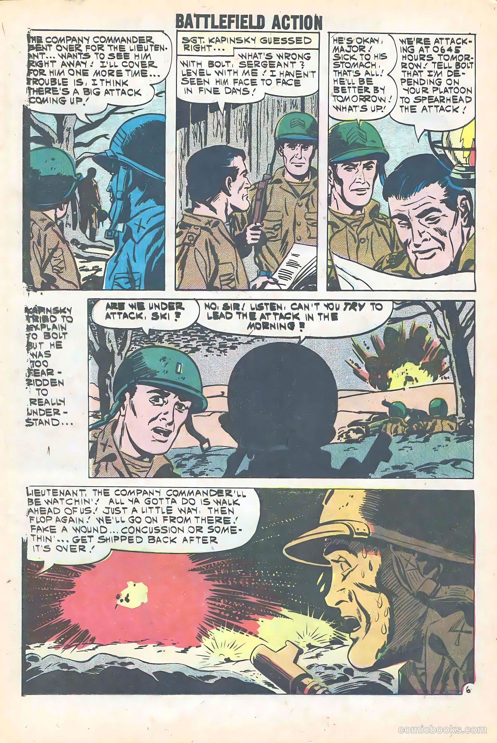 Battlefield Action #35 (1961) — page 20 of 36
