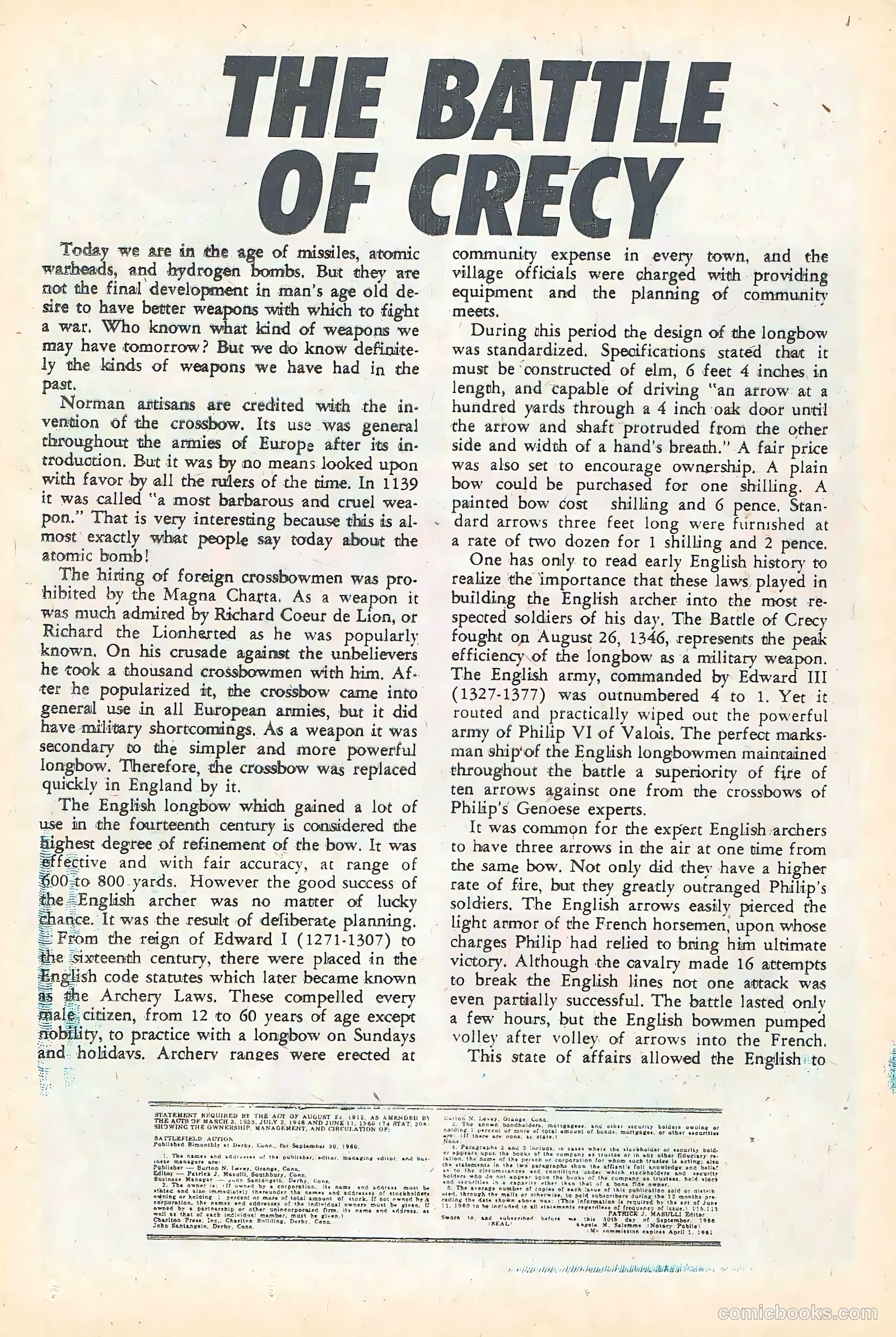 Battlefield Action #35 (1961) — page 24 of 36