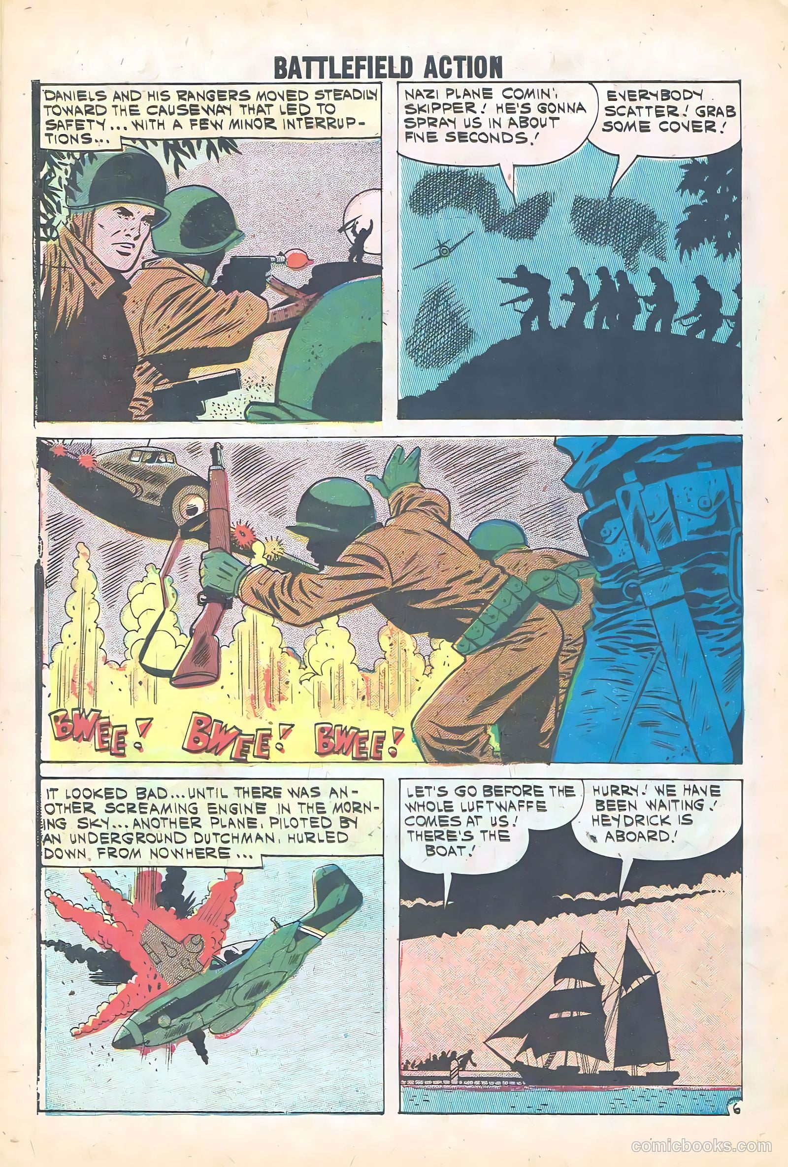 Battlefield Action #35 (1961) — page 32 of 36