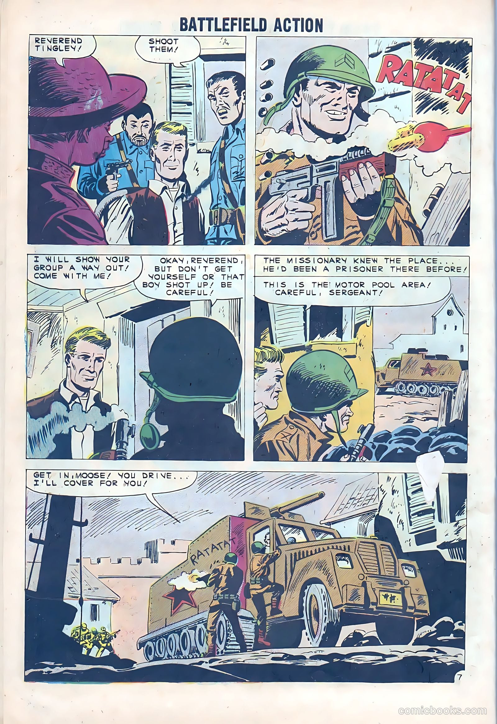 Battlefield Action #36 (1961) — page 10 of 36