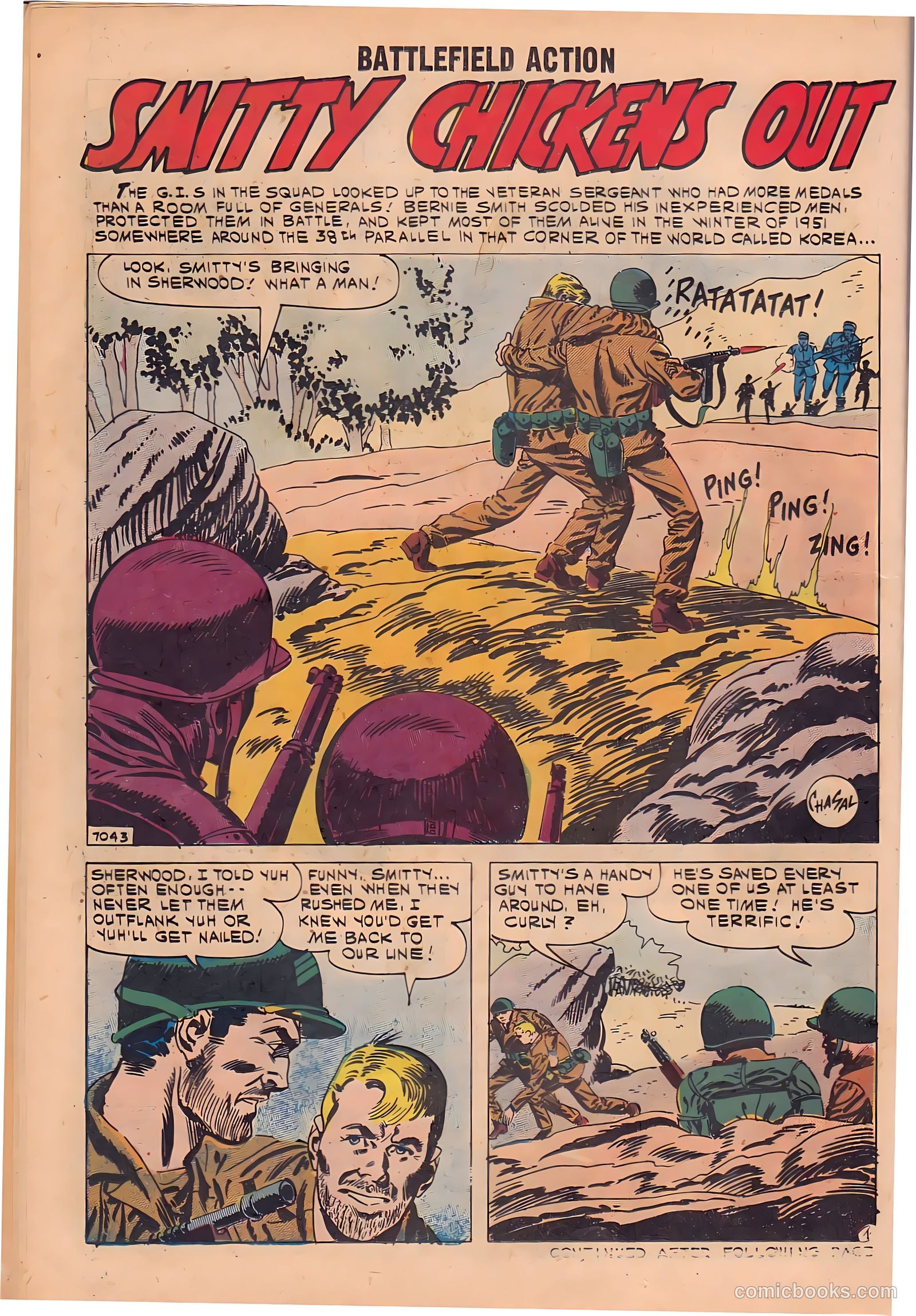 Battlefield Action #36 (1961) — page 14 of 36