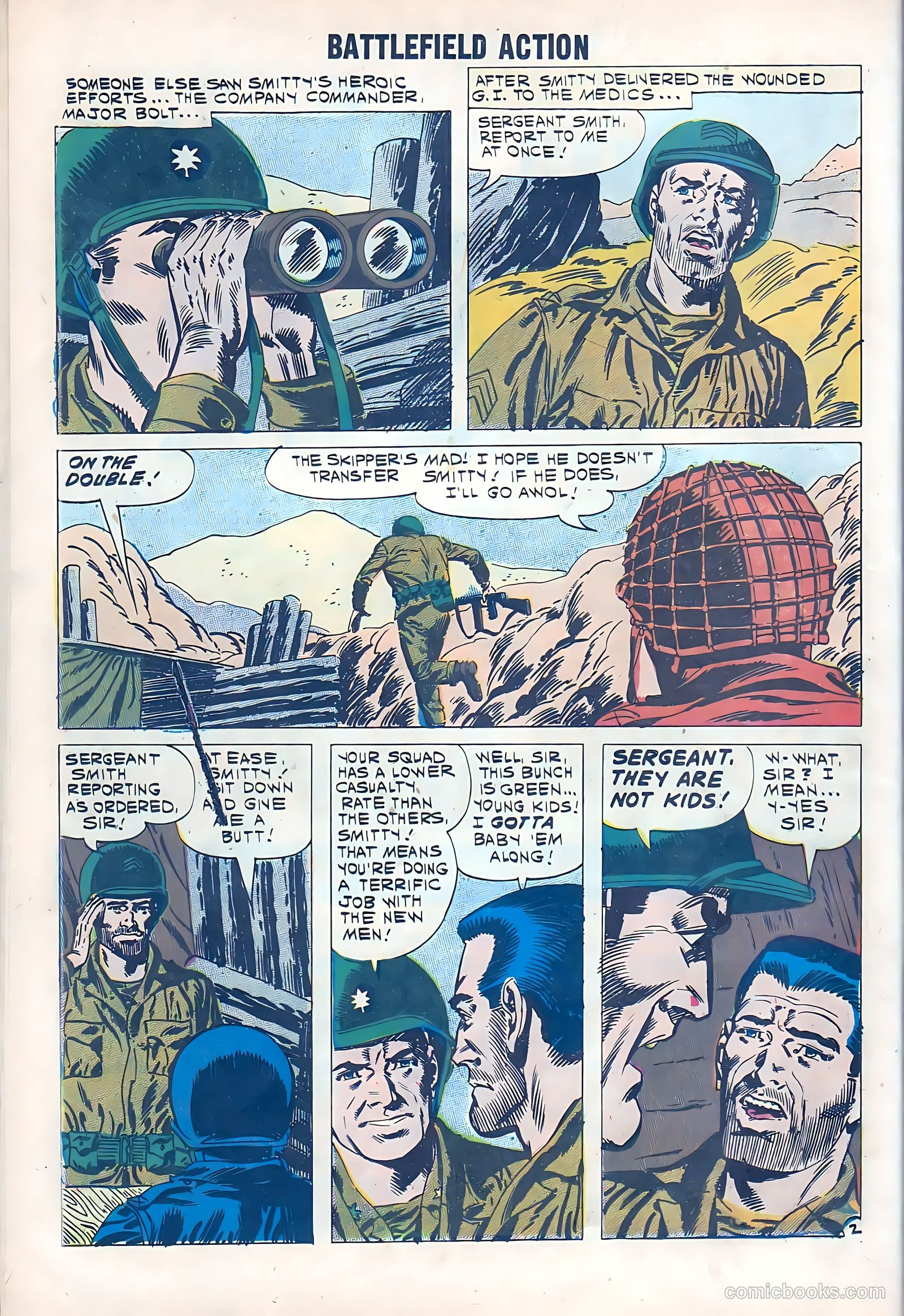 Battlefield Action #36 (1961) — page 16 of 36