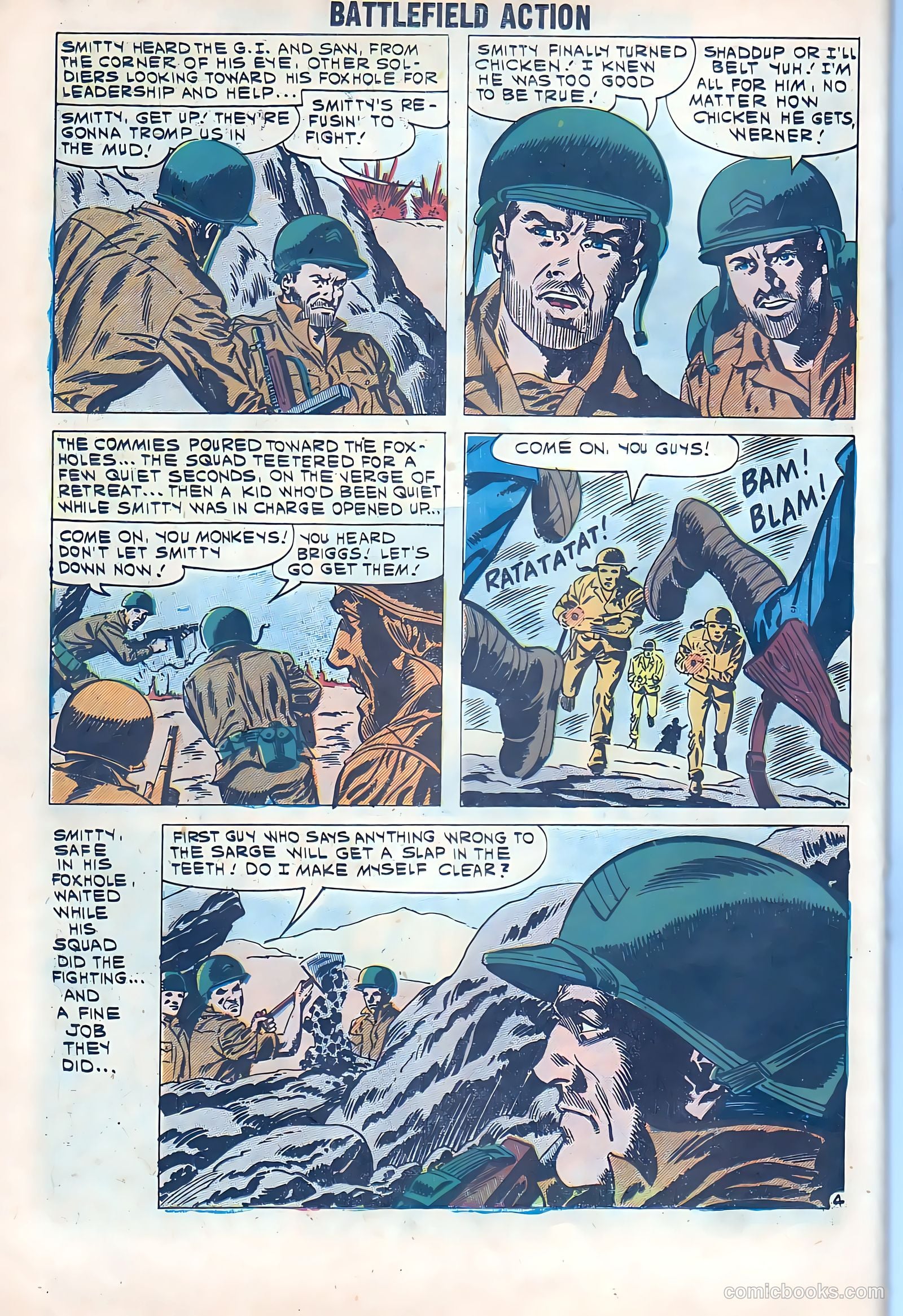 Battlefield Action #36 (1961) — page 18 of 36