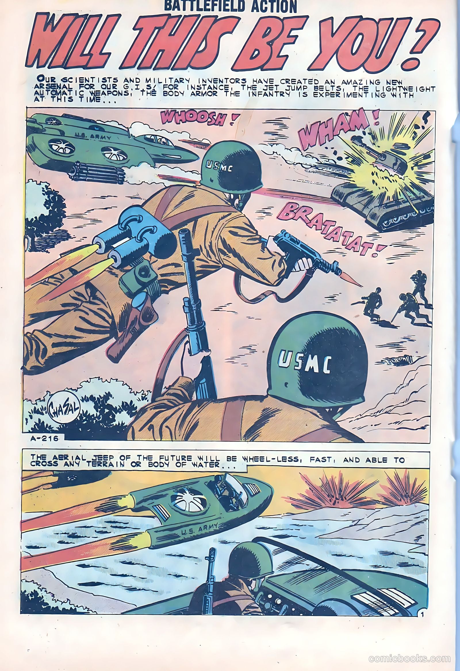 Battlefield Action #36 (1961) — page 20 of 36
