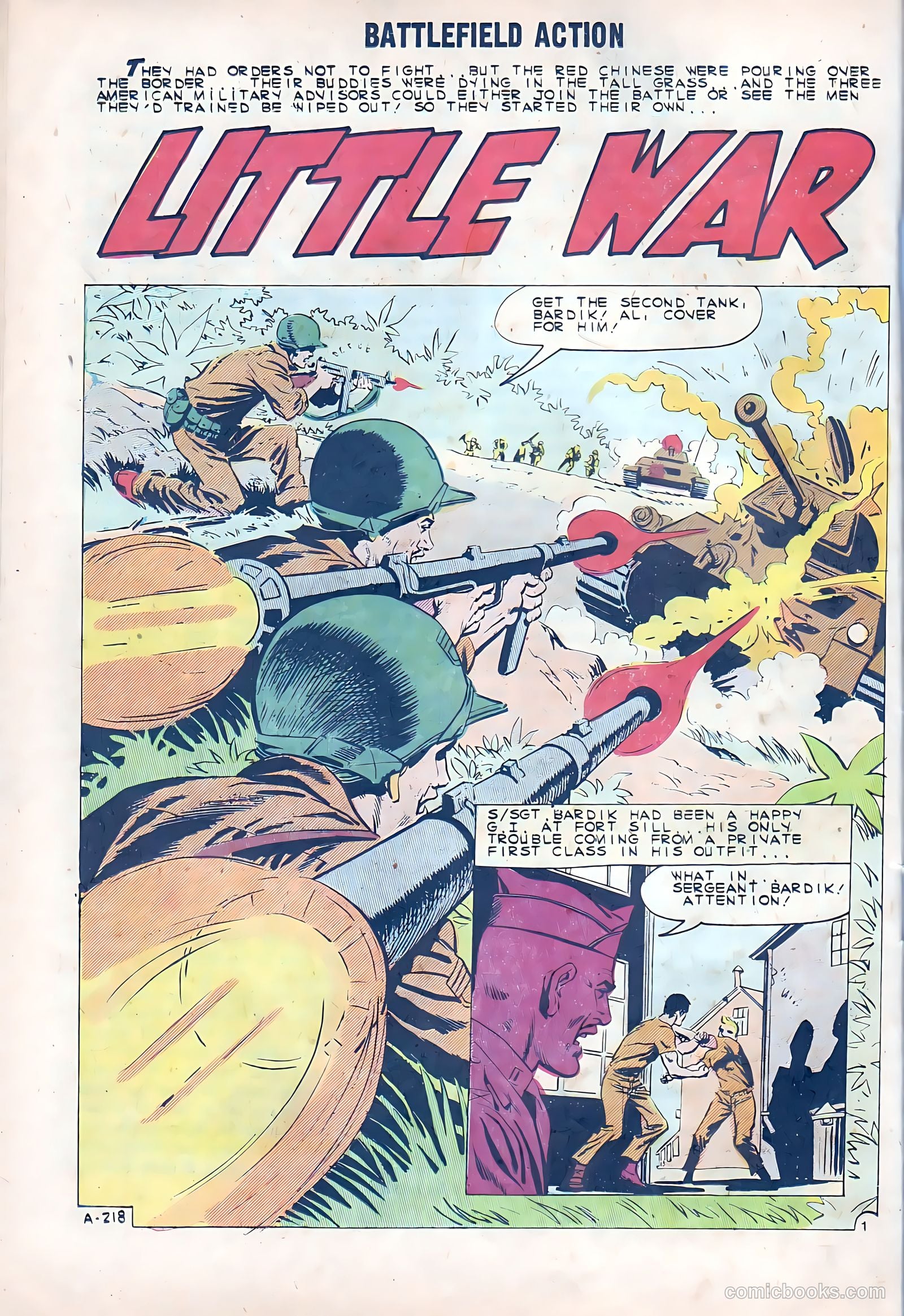 Battlefield Action #36 (1961) — page 26 of 36