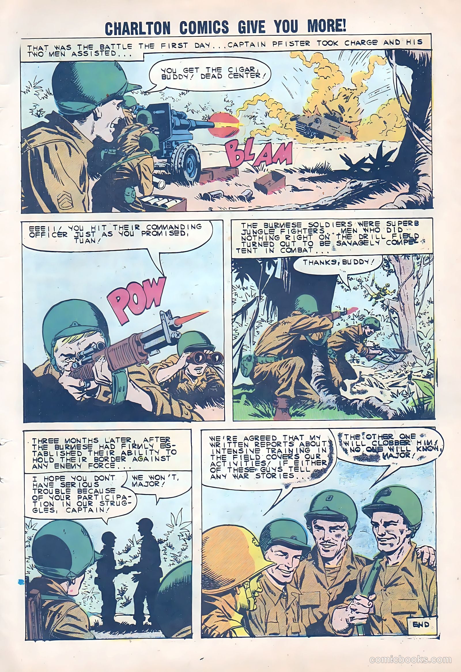 Battlefield Action #36 (1961) — page 33 of 36