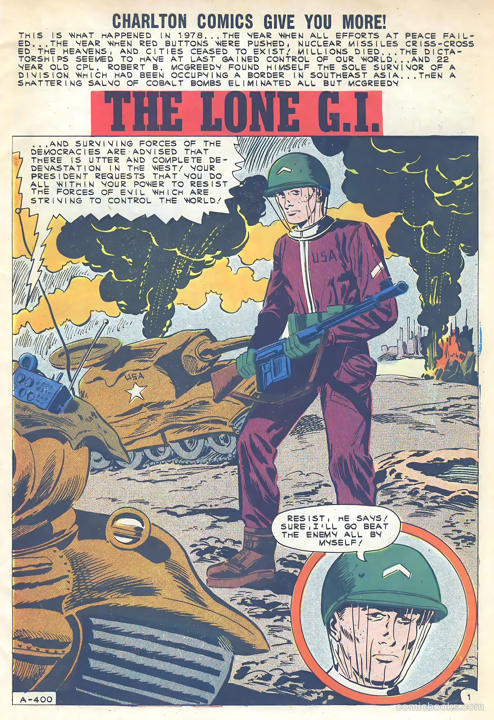 Battlefield Action #37 (1961) — page 3 of 36