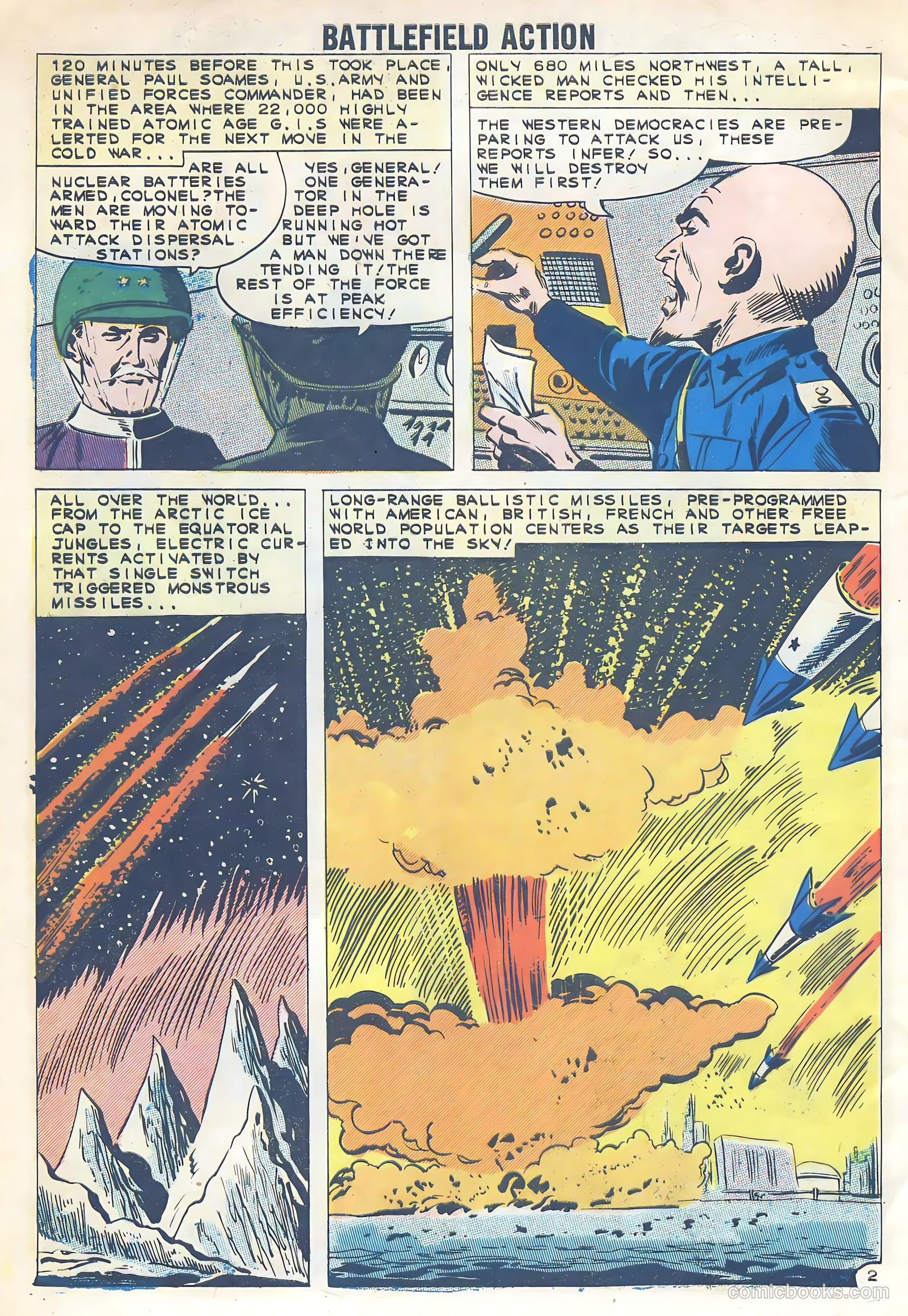 Battlefield Action #37 (1961) — page 4 of 36