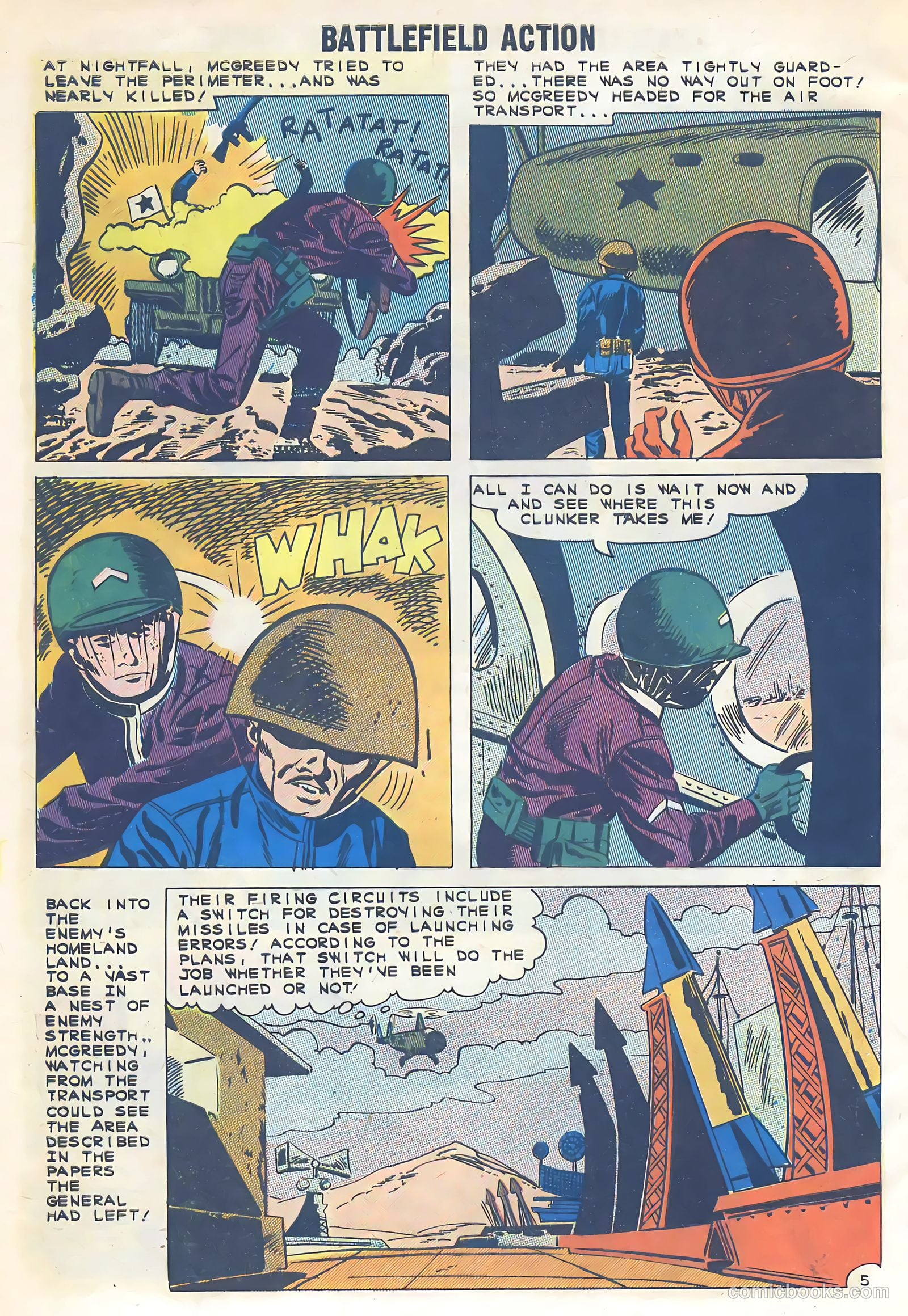 Battlefield Action #37 (1961) — page 8 of 36