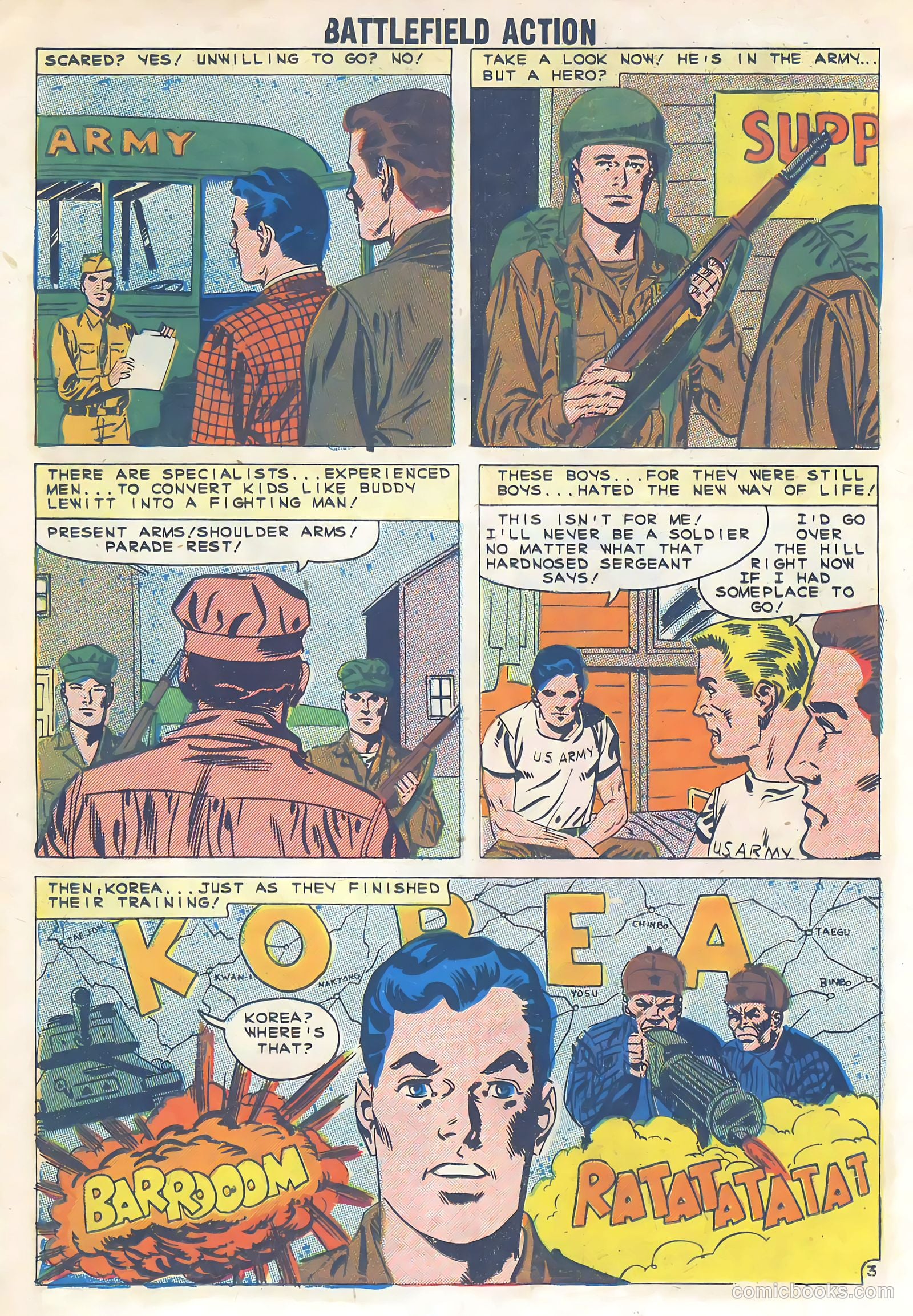 Battlefield Action #37 (1961) — page 16 of 36