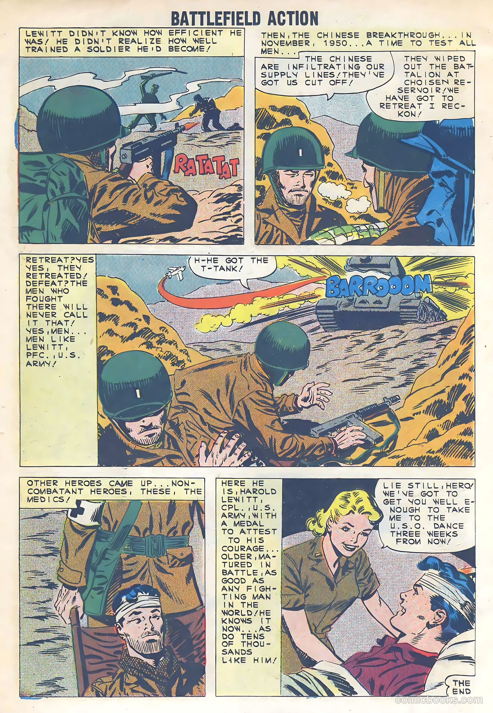 Battlefield Action #37 (1961) — page 18 of 36