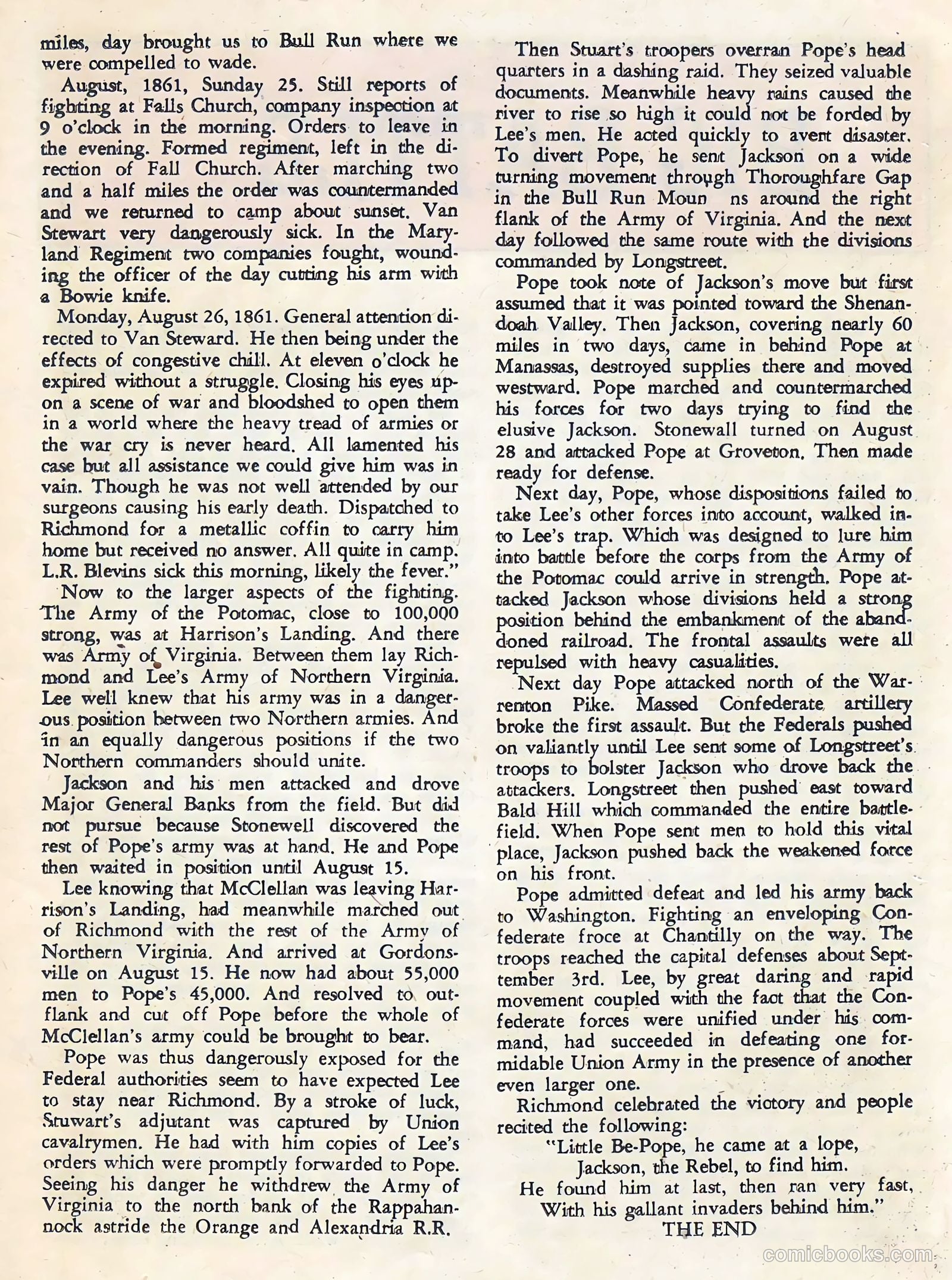Battlefield Action #37 (1961) — page 20 of 36