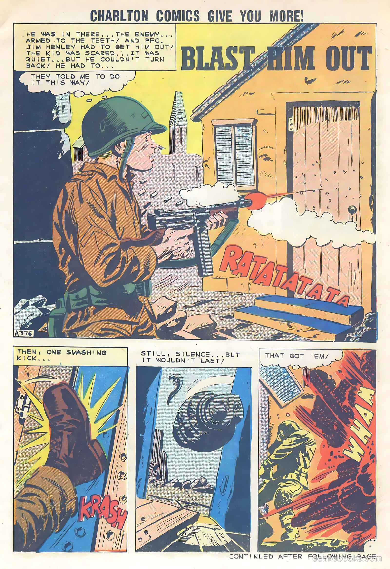 Battlefield Action #37 (1961) — page 21 of 36