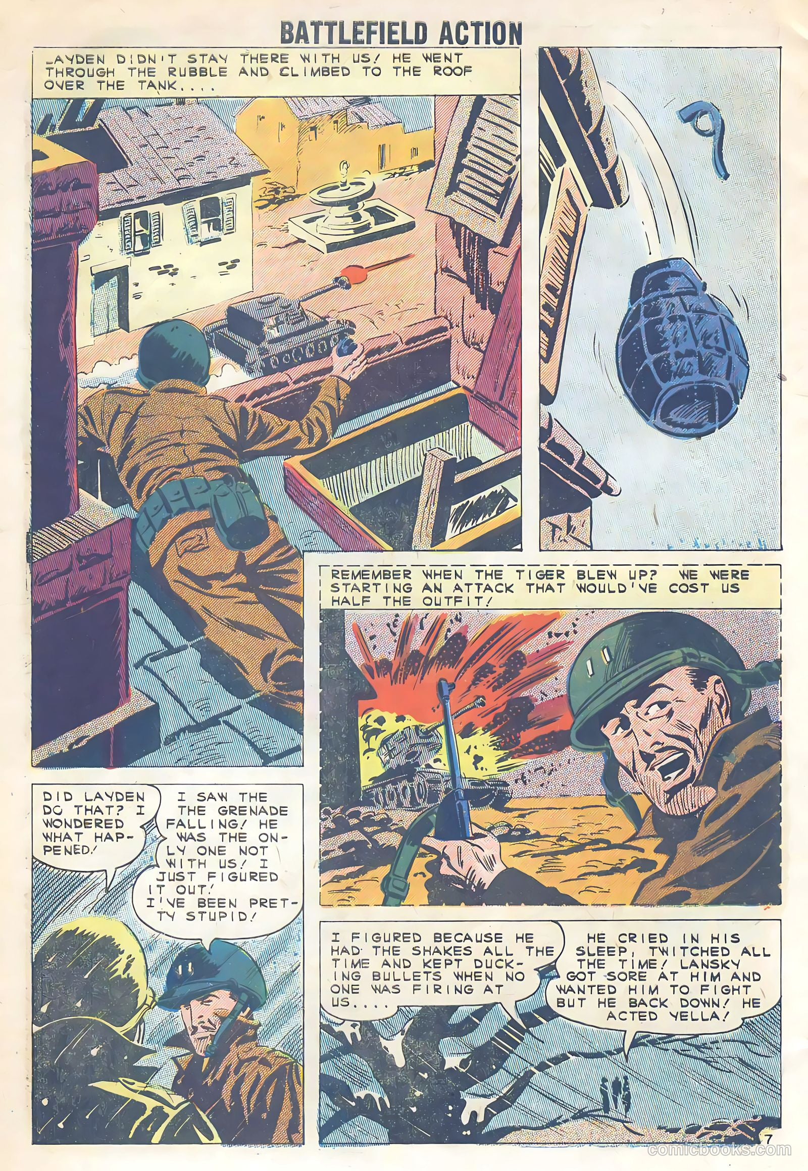 Battlefield Action #37 (1961) — page 32 of 36
