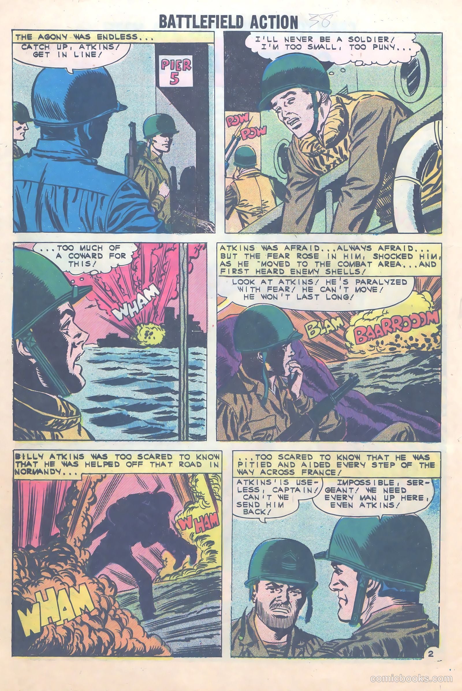 Battlefield Action #38 (1961) — page 5 of 38