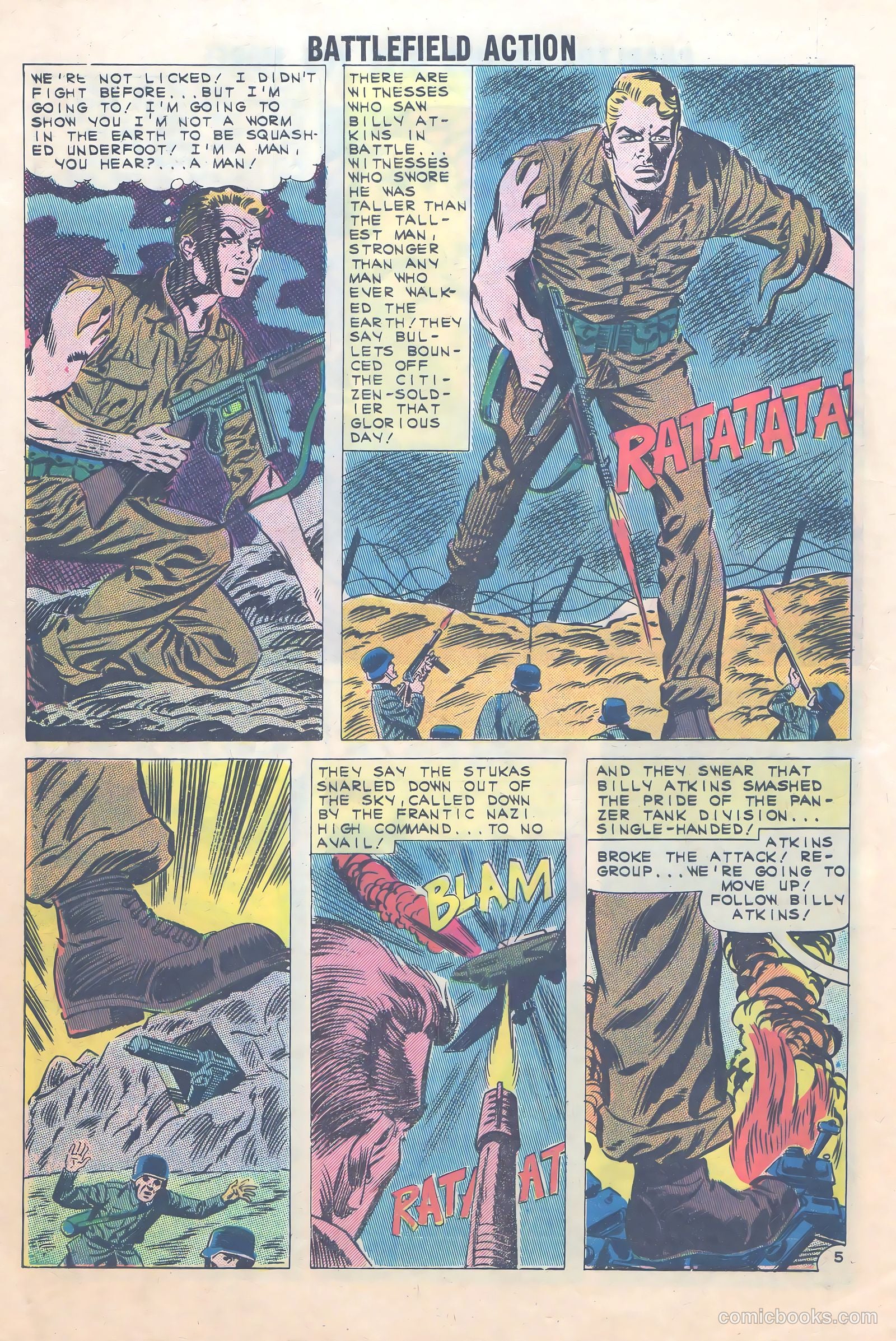 Battlefield Action #38 (1961) — page 9 of 38