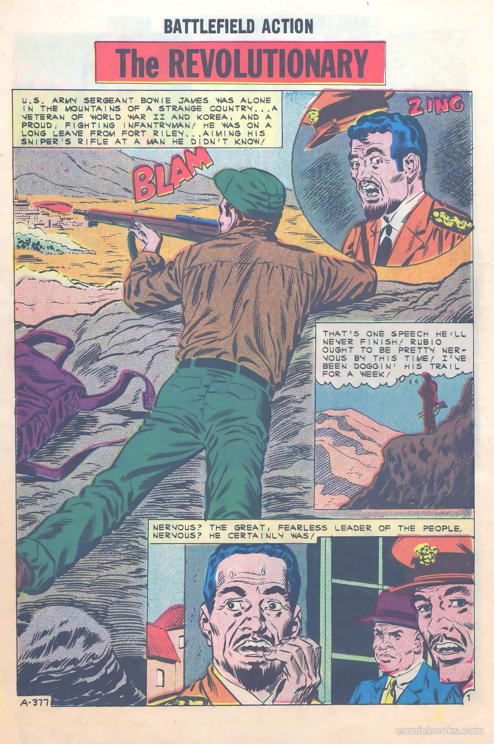 Battlefield Action #38 (1961) — page 11 of 38