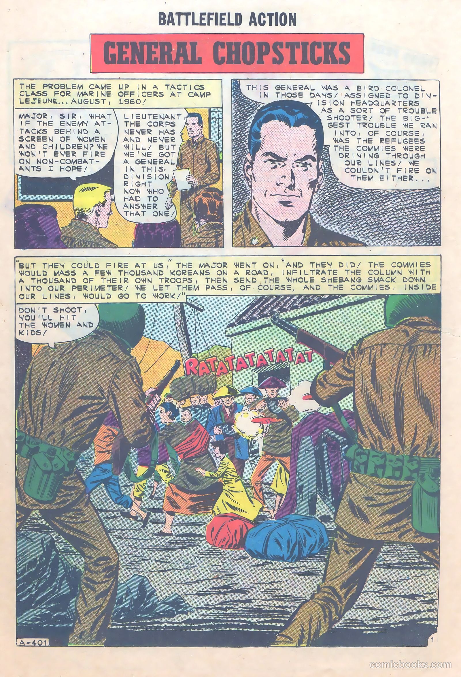 Battlefield Action #38 (1961) — page 19 of 38