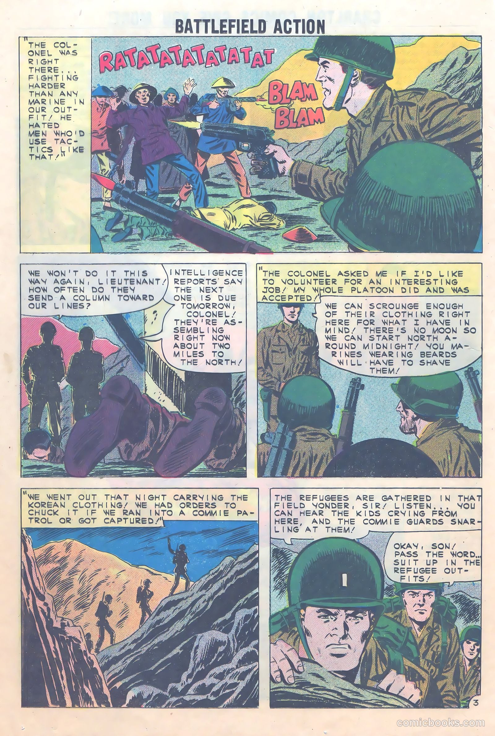 Battlefield Action #38 (1961) — page 21 of 38