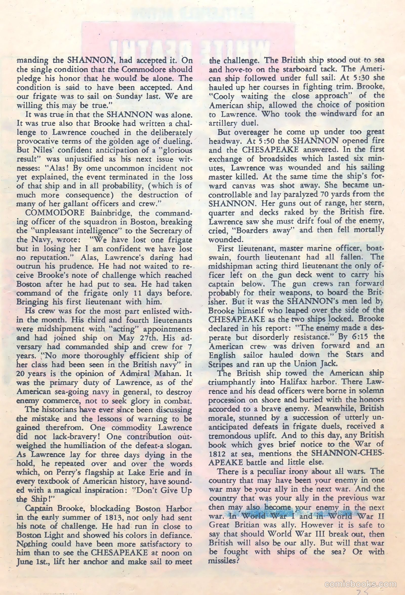 Battlefield Action #38 (1961) — page 26 of 38