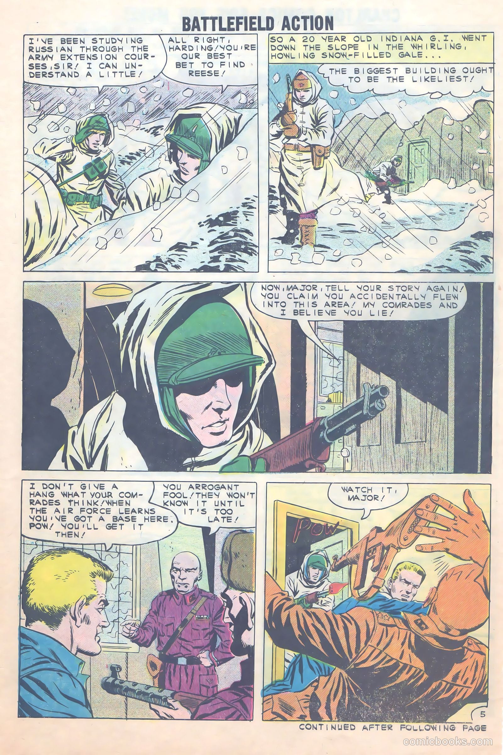 Battlefield Action #38 (1961) — page 31 of 38