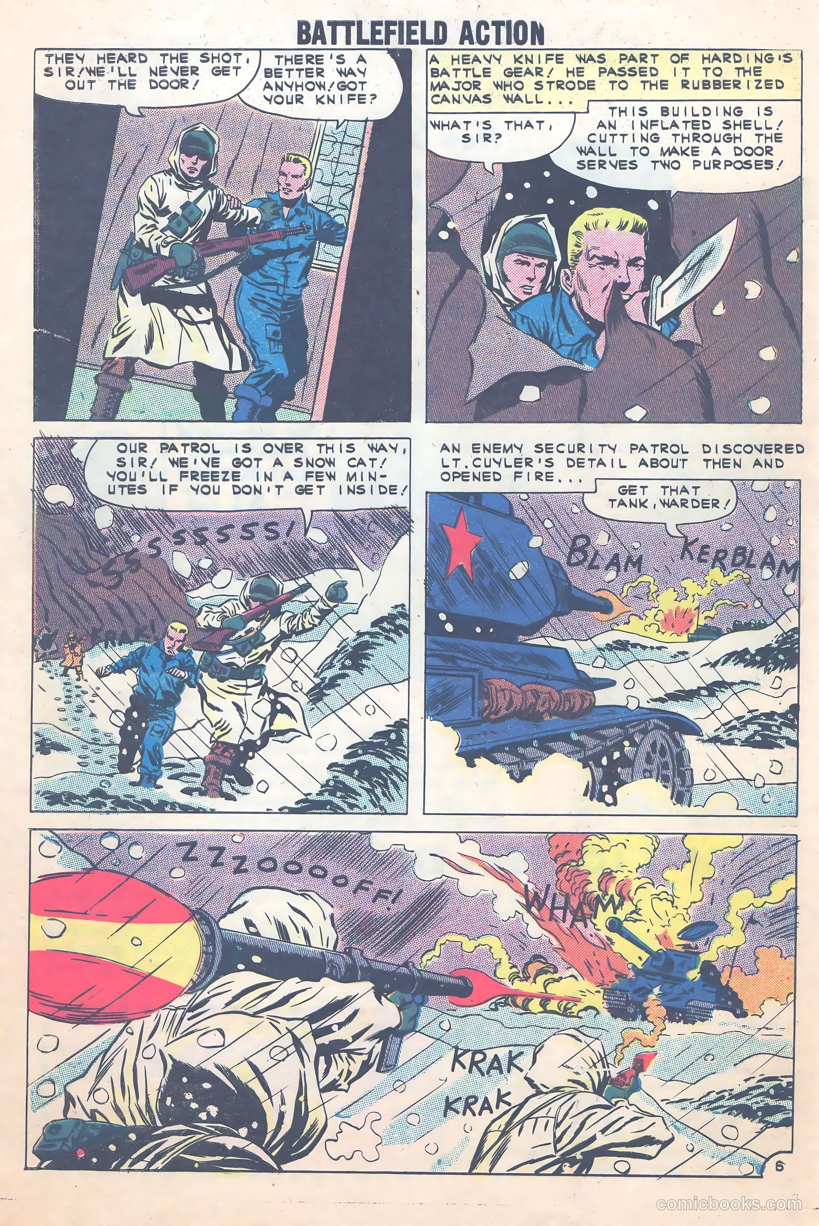 Battlefield Action #38 (1961) — page 33 of 38