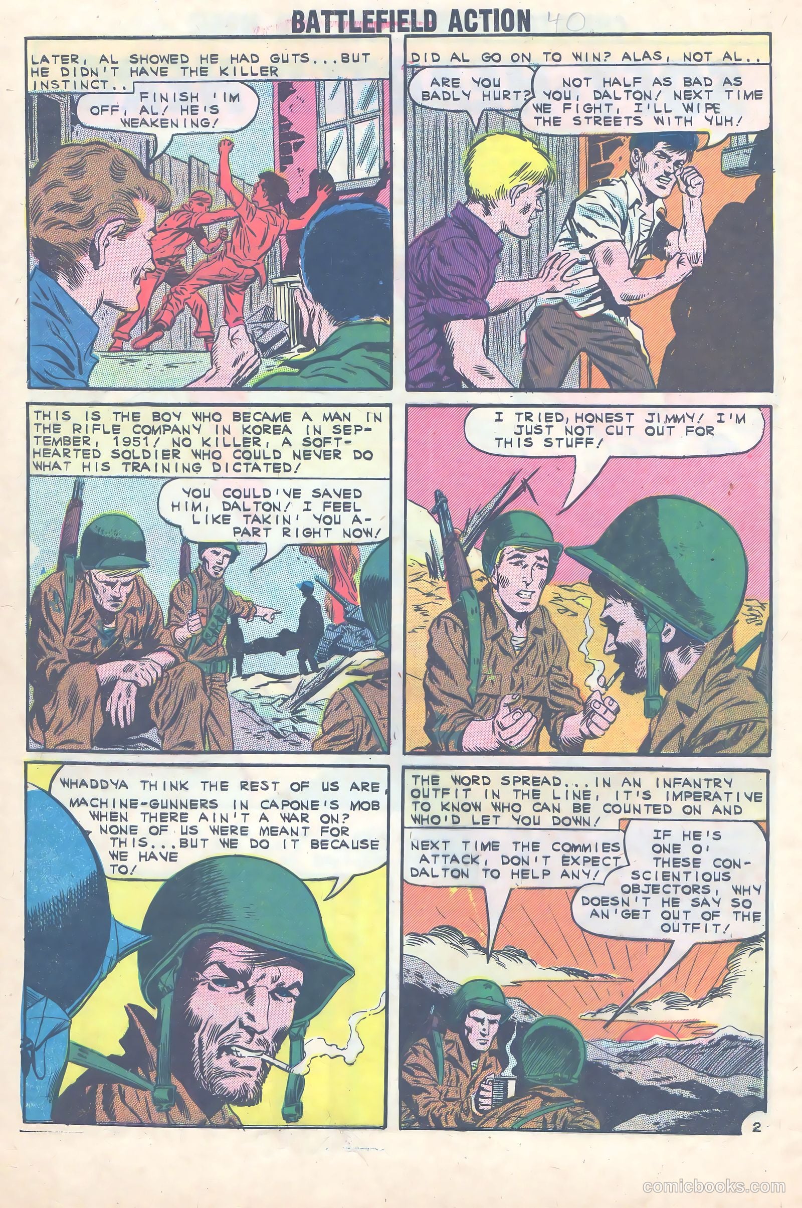 Battlefield Action #40 (1962) — page 5 of 37