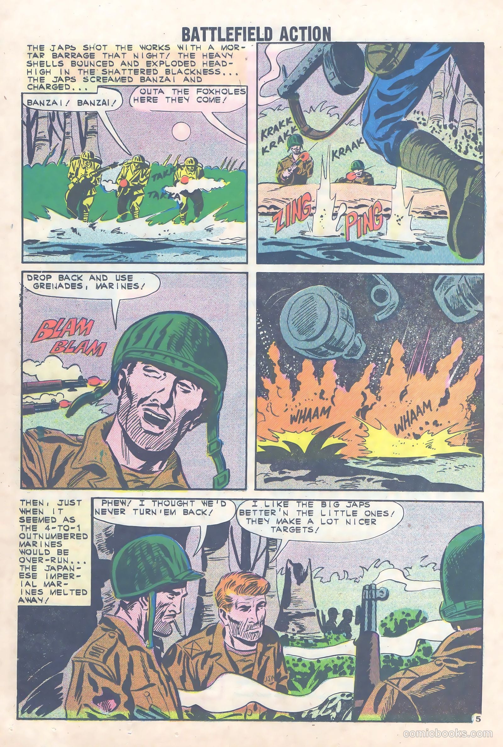Battlefield Action #40 (1962) — page 17 of 37