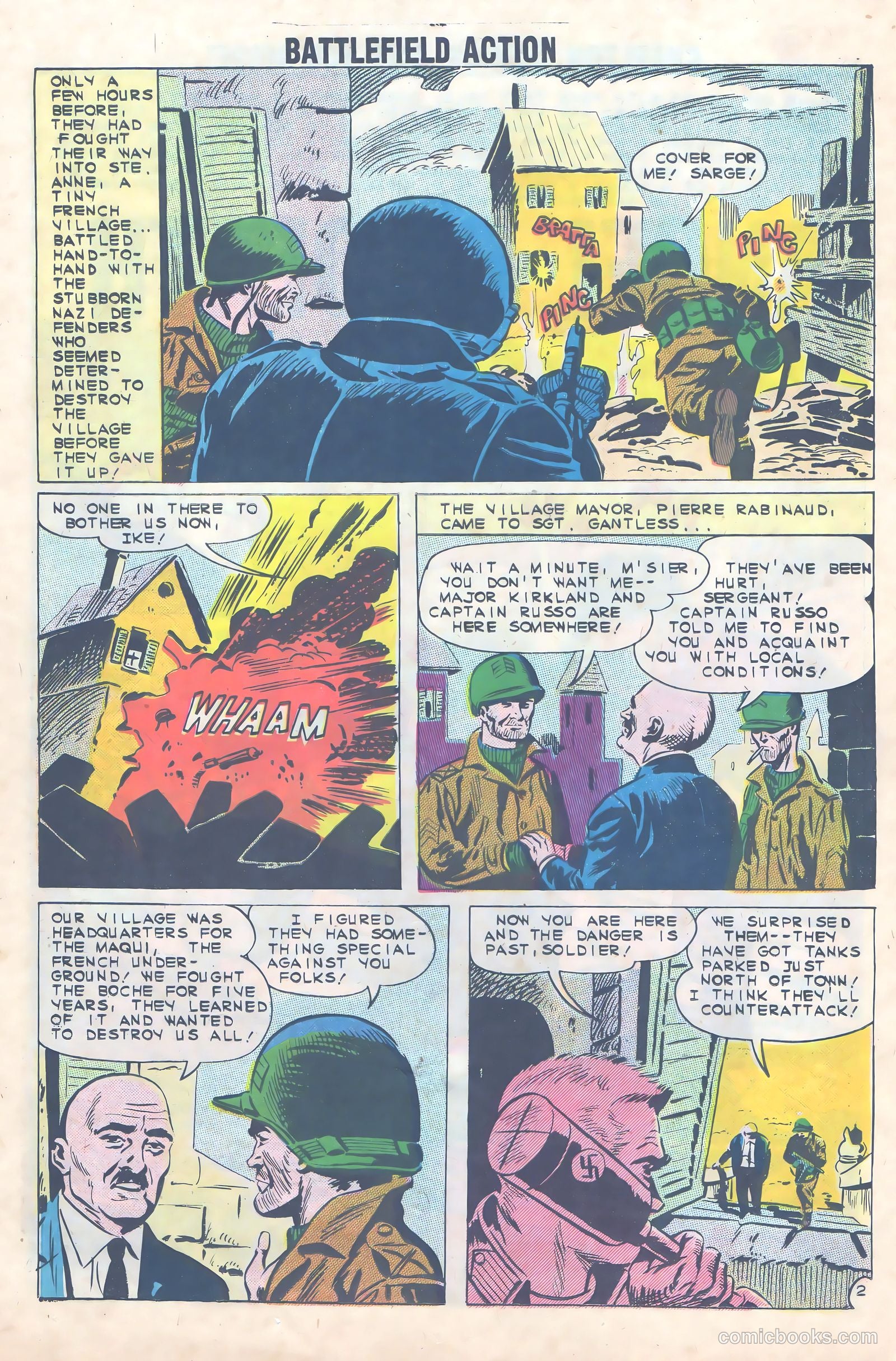 Battlefield Action #40 (1962) — page 27 of 37