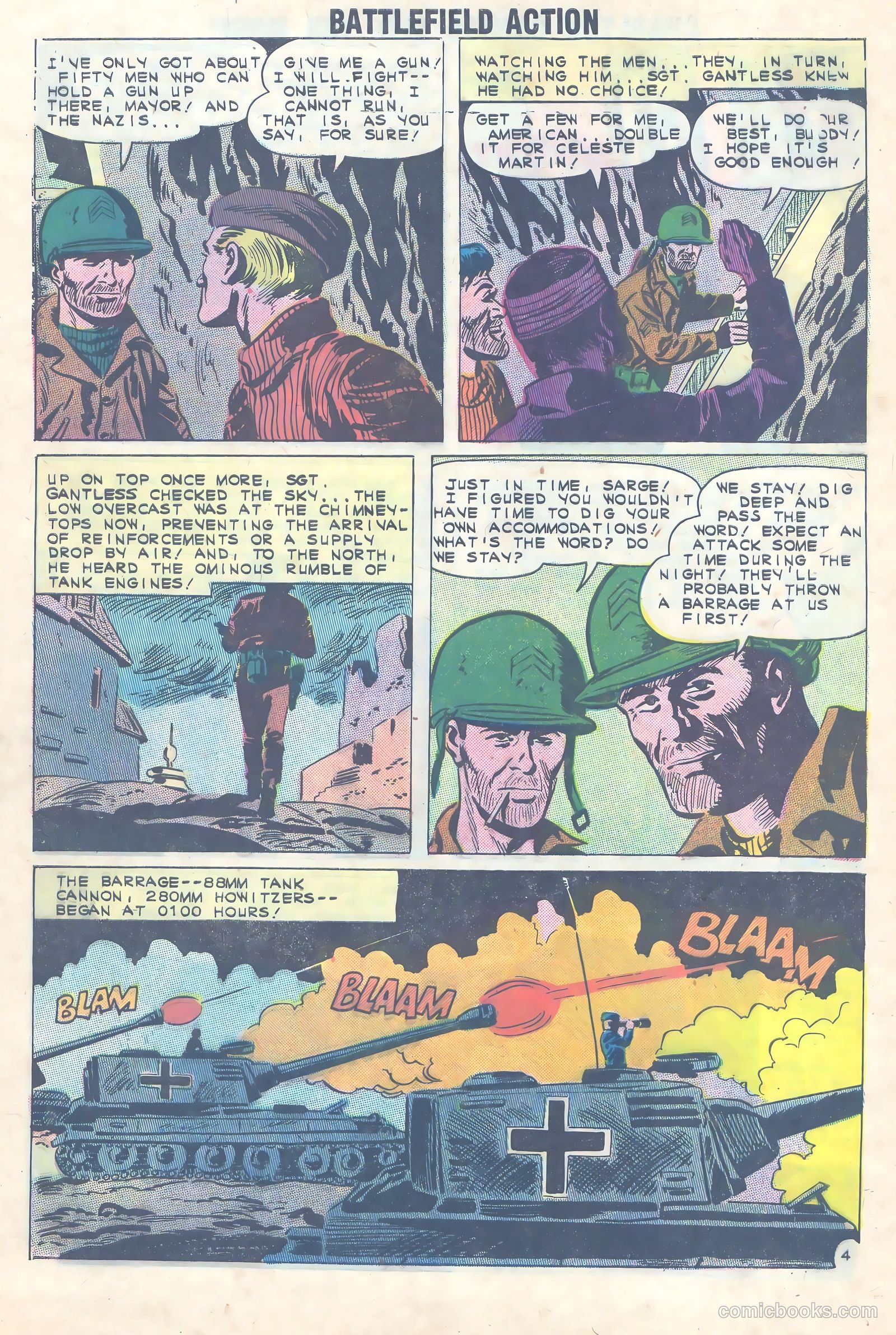 Battlefield Action #40 (1962) — page 29 of 37