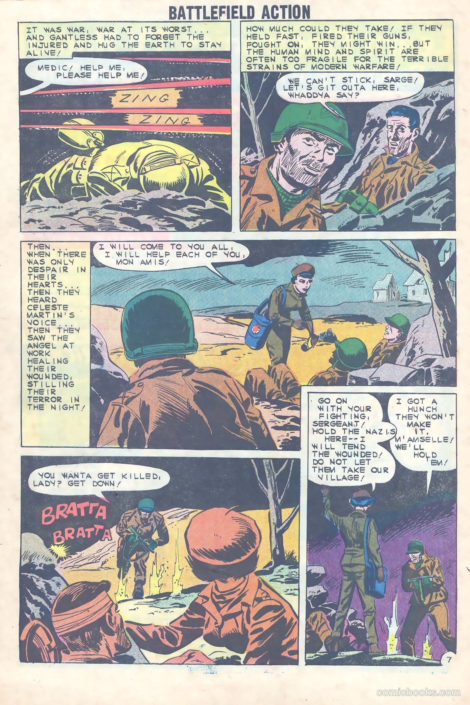 Battlefield Action #40 (1962) — page 33 of 37