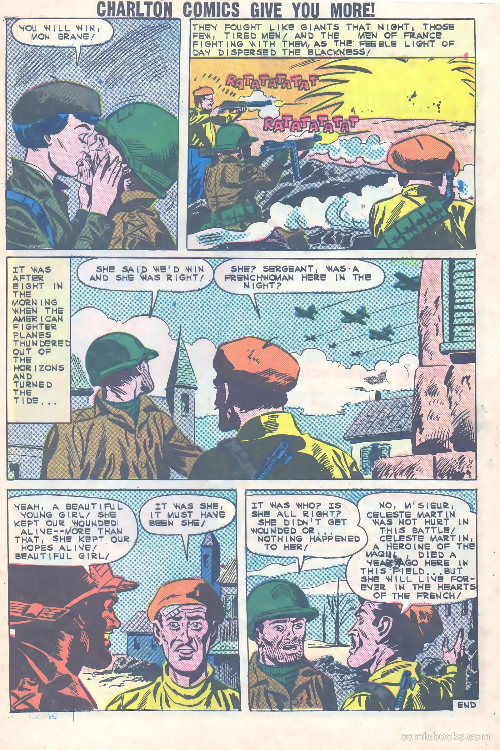 Battlefield Action #40 (1962) — page 34 of 37