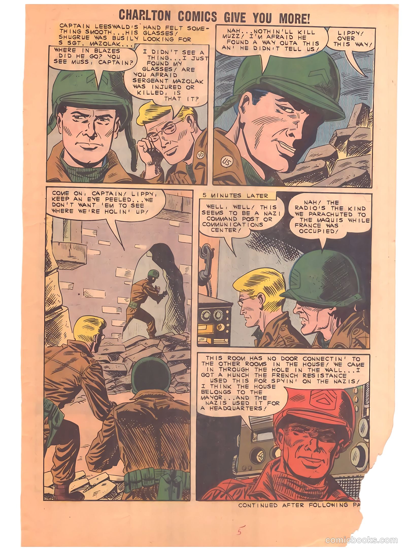 Battlefield Action #41 (1962) — page 5 of 36