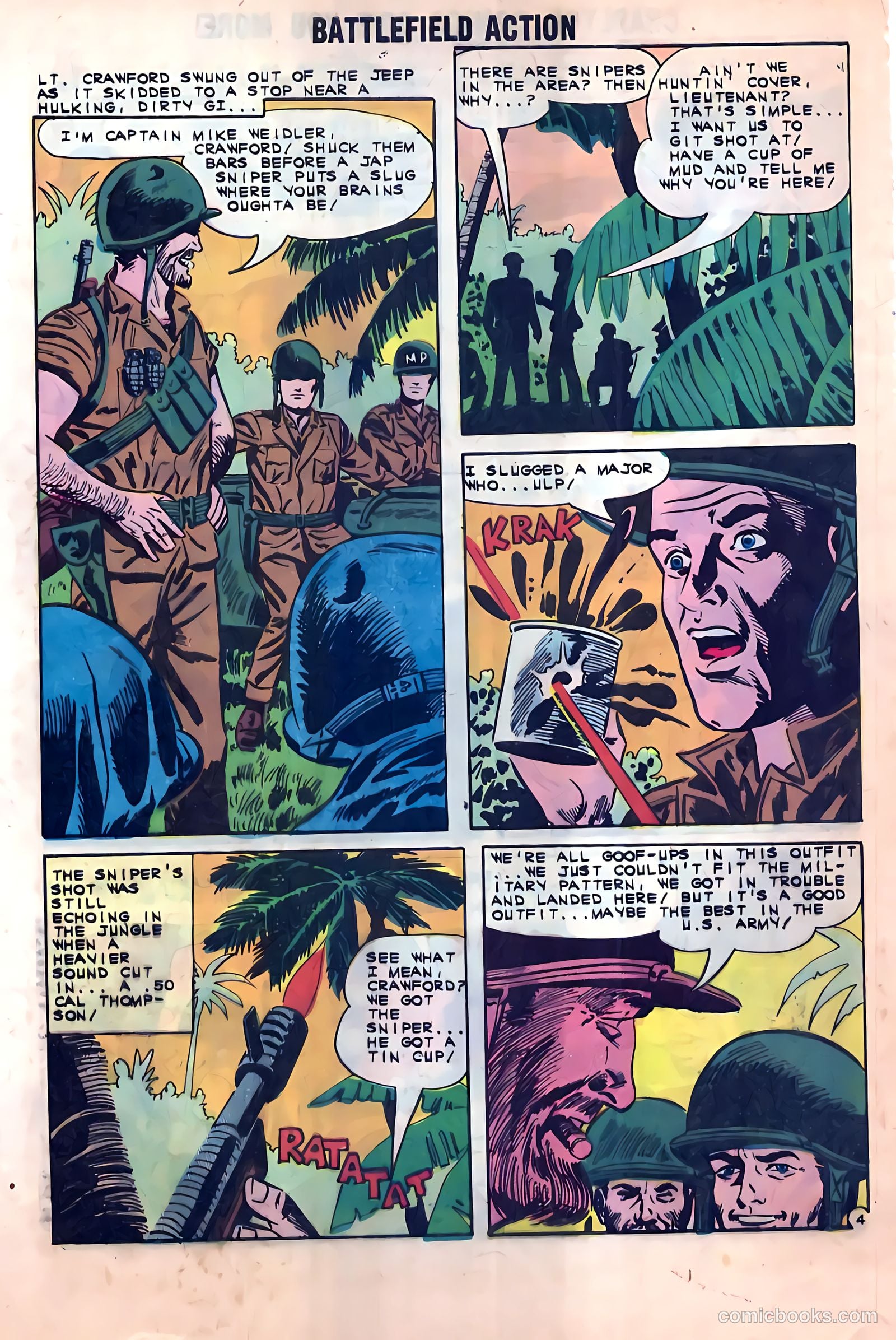 Battlefield Action #41 (1962) — page 28 of 36