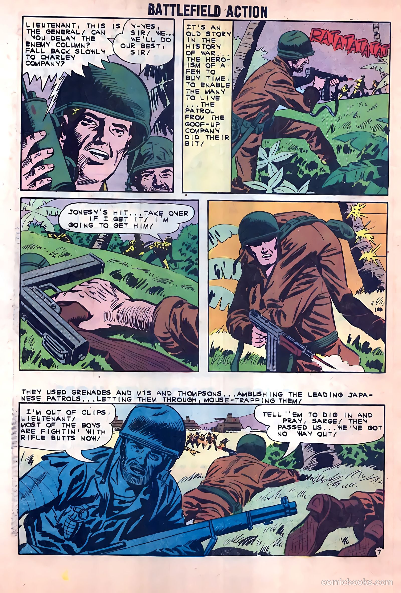 Battlefield Action #41 (1962) — page 32 of 36