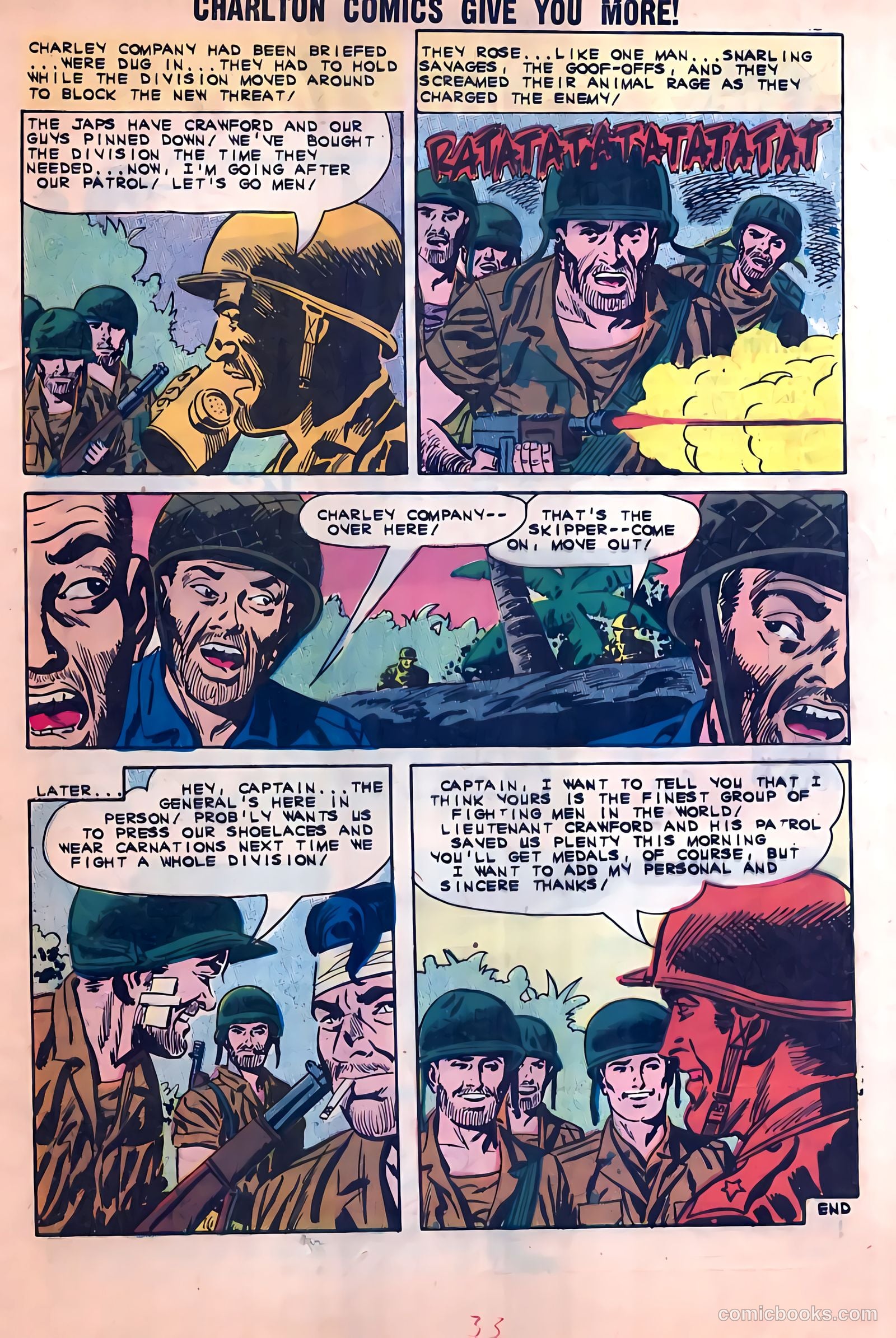 Battlefield Action #41 (1962) — page 33 of 36