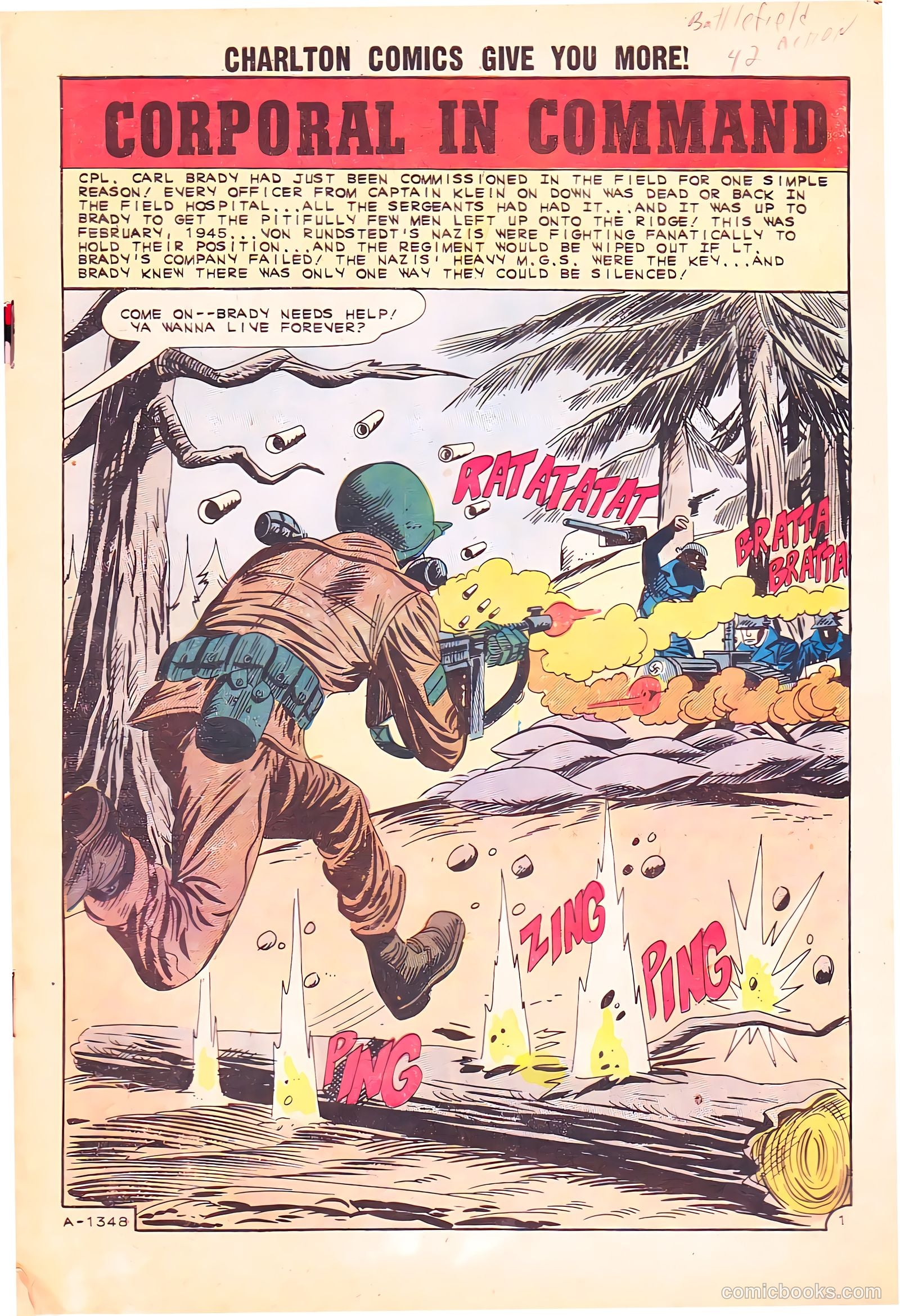 Battlefield Action #42 (1962) — page 3 of 36