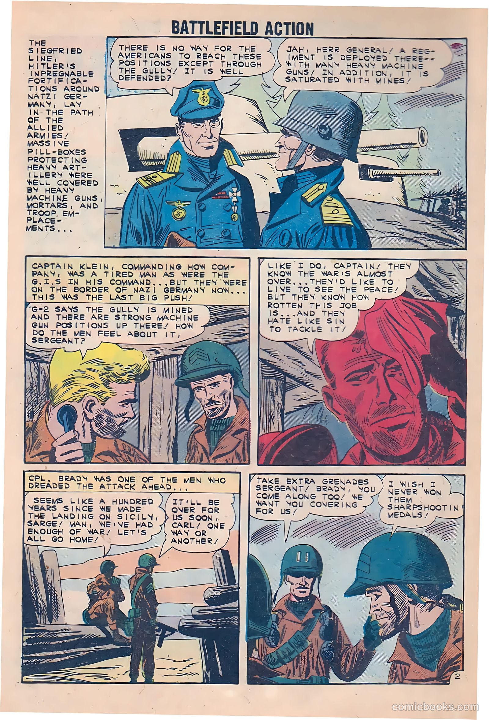 Battlefield Action #42 (1962) — page 4 of 36