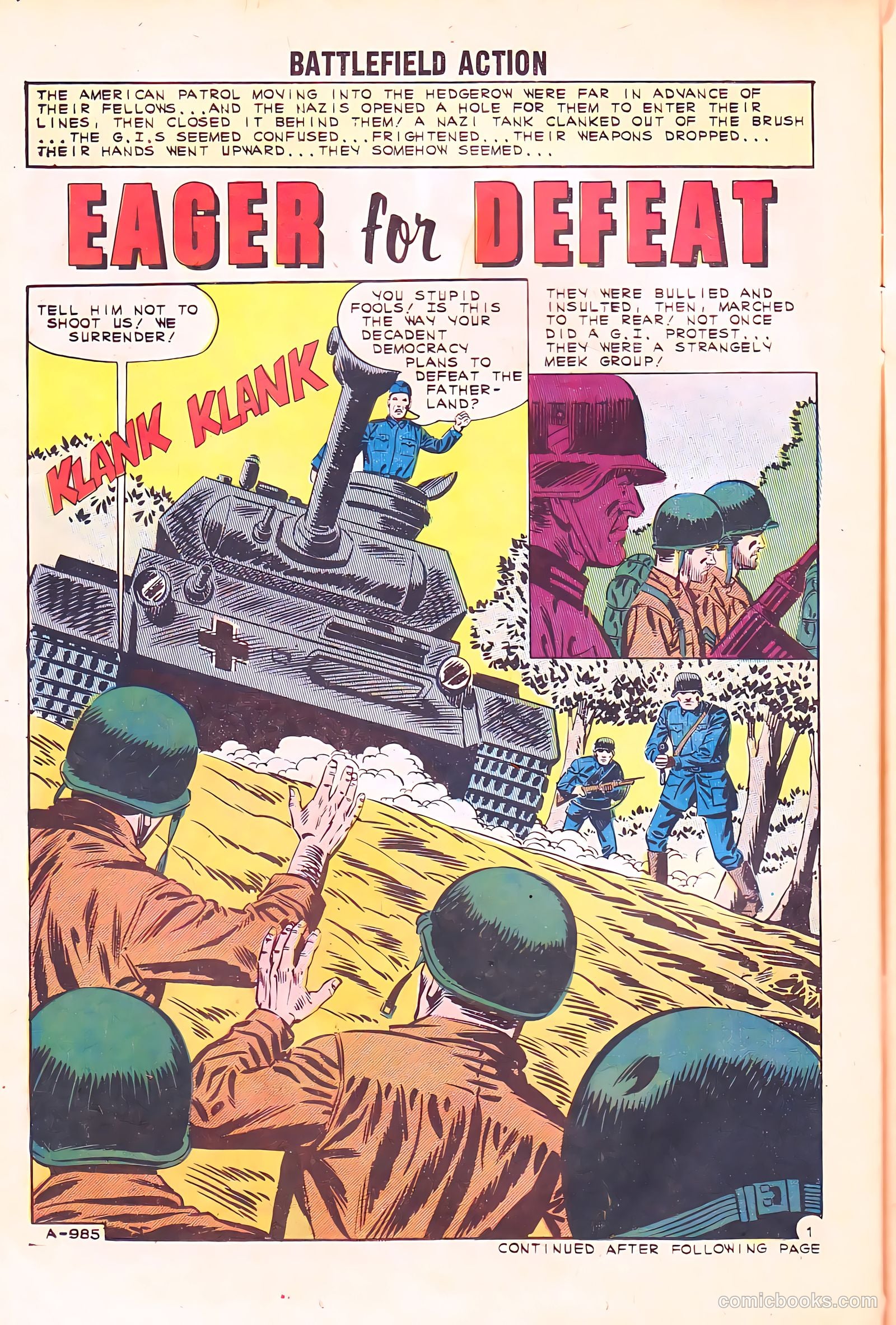 Battlefield Action #42 (1962) — page 14 of 36