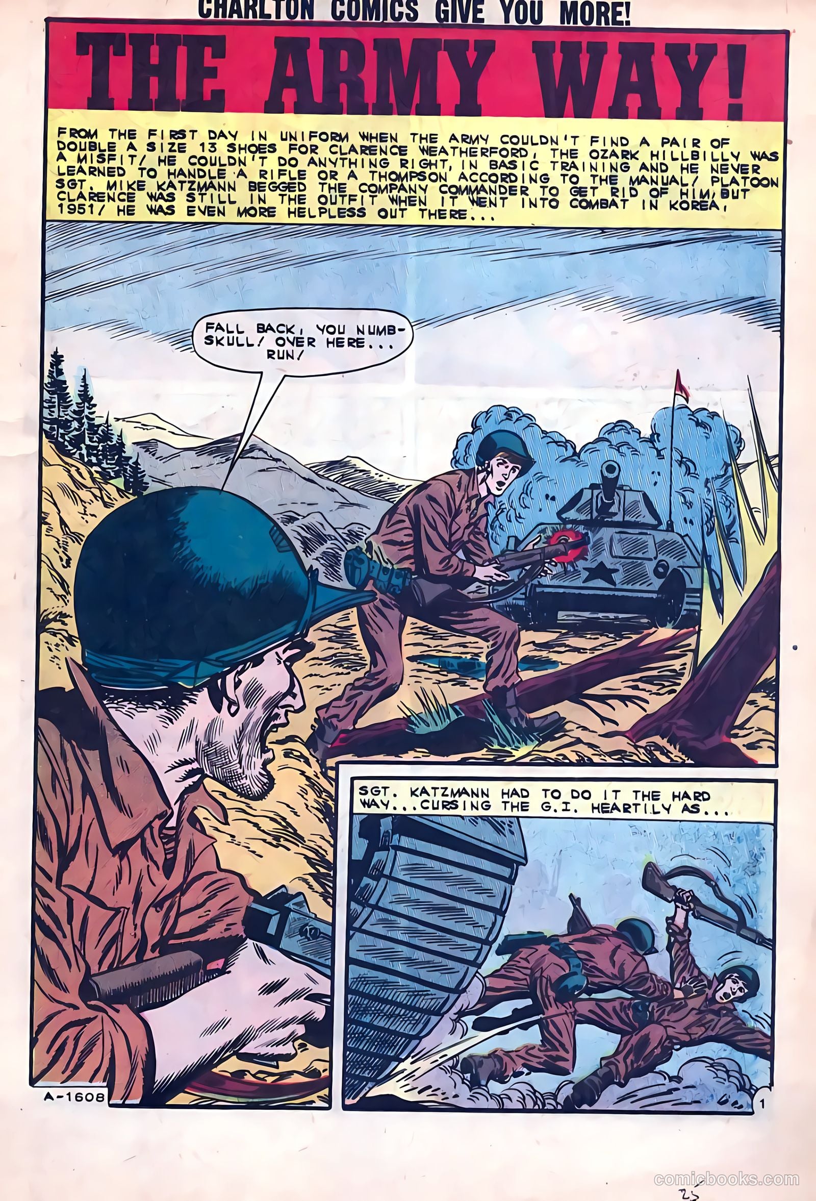 Battlefield Action #43 (1962) — page 25 of 36