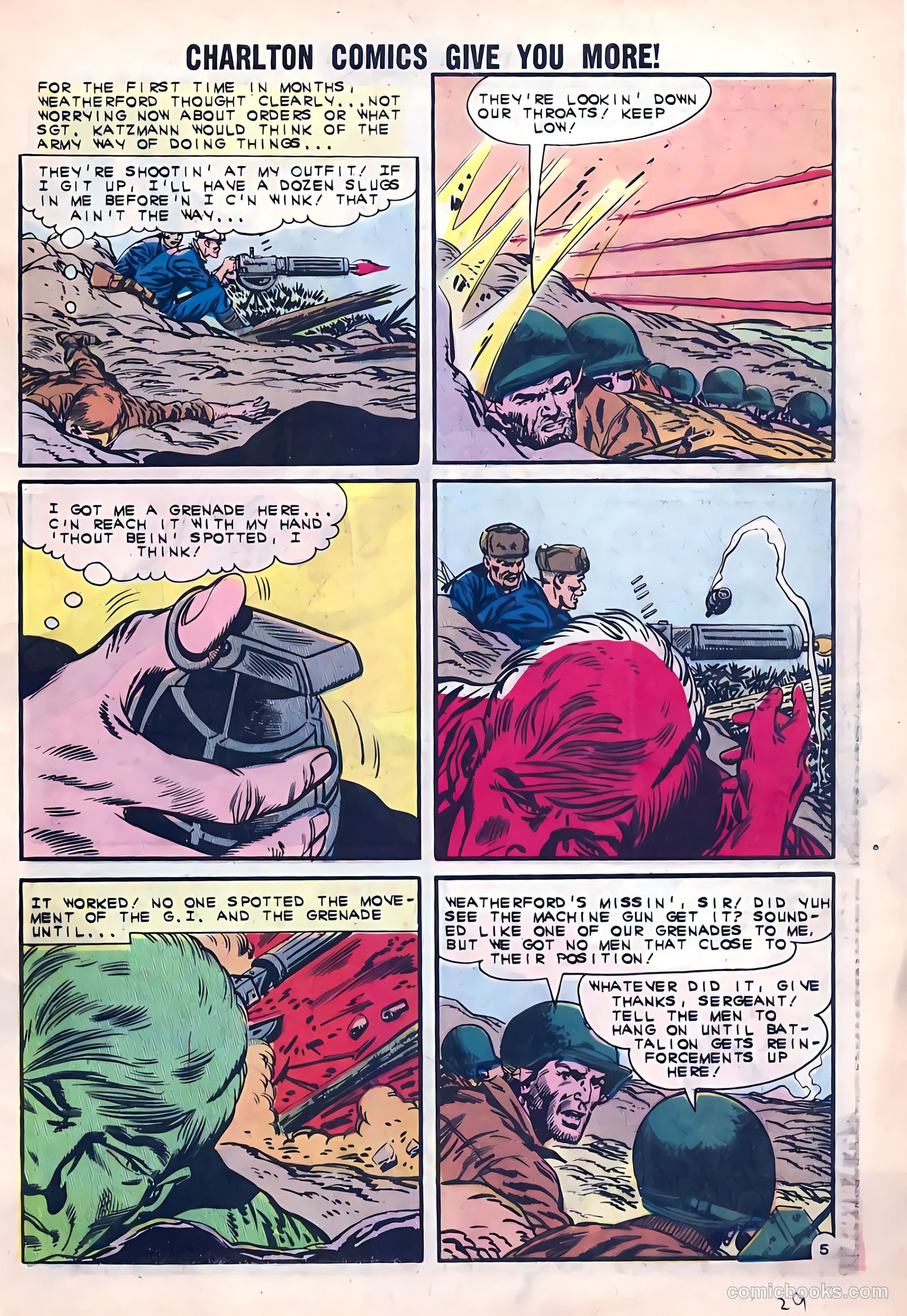 Battlefield Action #43 (1962) — page 29 of 36